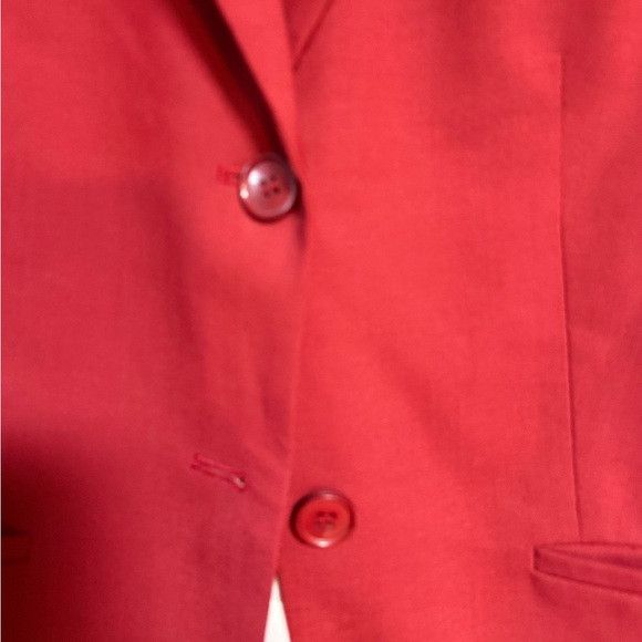 Other Judith & Charles Red Tailored Blazer Size 6 Size M / US 6-8 / IT 42-44 - 4 Thumbnail