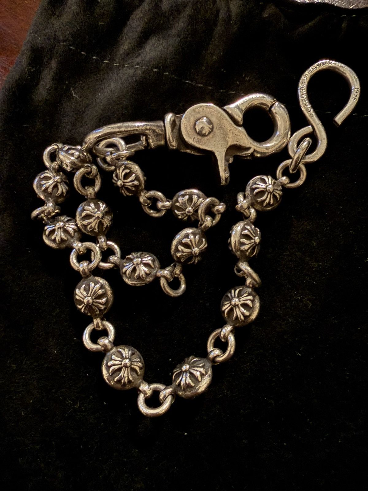 Chrome Hearts Chrome hearts cross ball wallet chain Size ONE SIZE - 11 Thumbnail