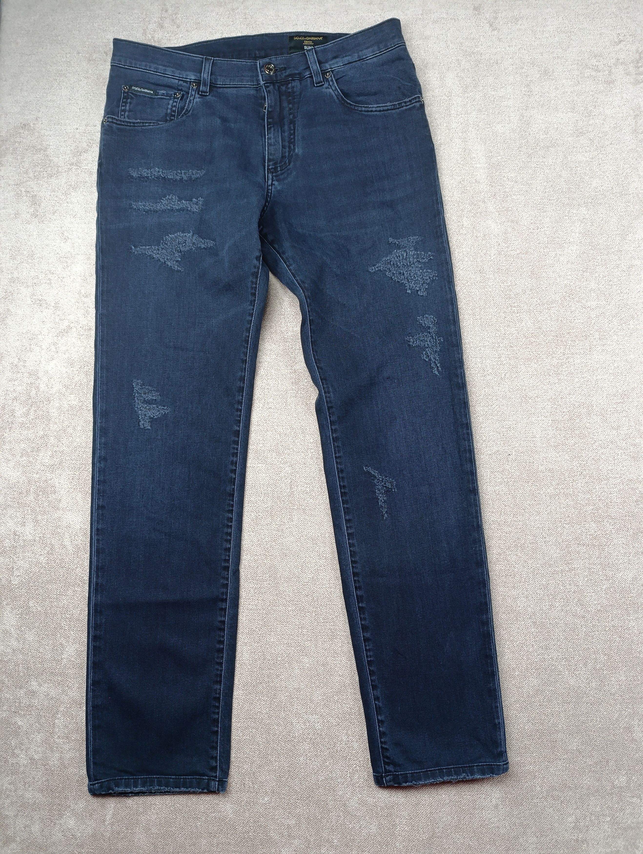 Dolce & Gabbana DOLCE GABBANA DENIM SLIM MENS JEANS SIZE 48 Size US 32 / EU 48 - 14 Thumbnail