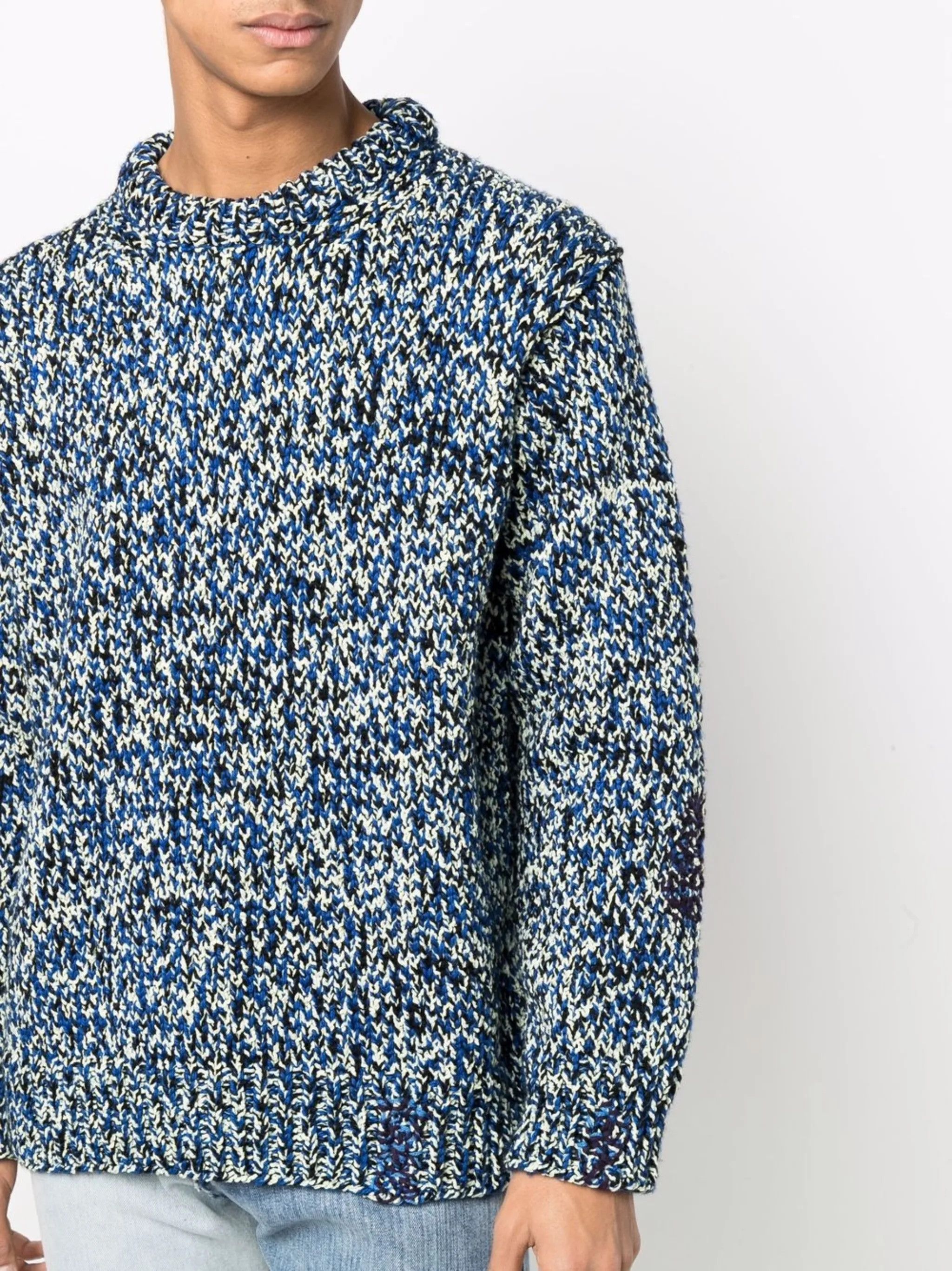 Maison Margiela Handmade Wool Mouline Knit Stitch Embroidered Sweater SS22 Size US S / EU 44-46 / 1 - 13 Thumbnail