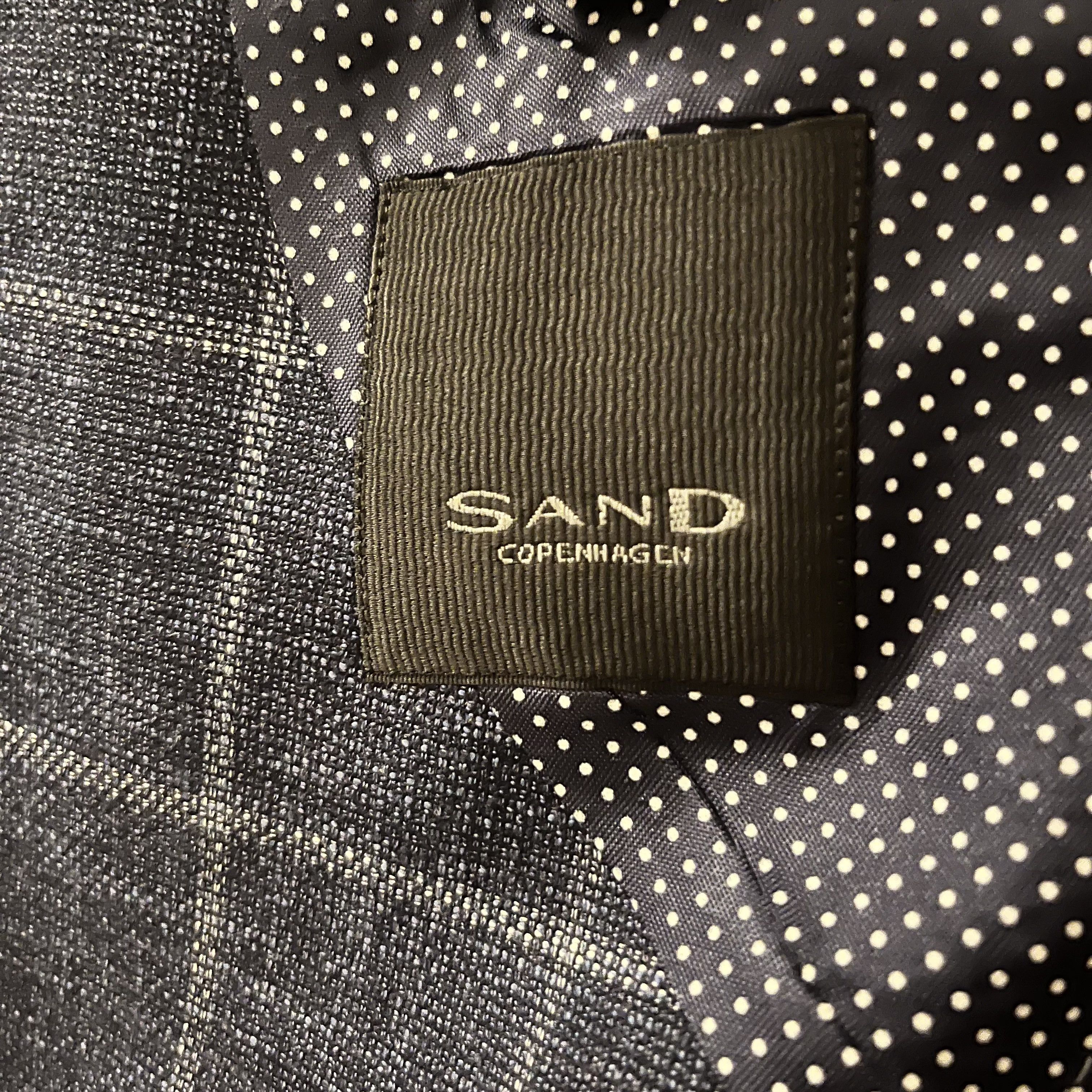 SAND Blue plaid blazer size 40R Size 40R - 2 Thumbnail