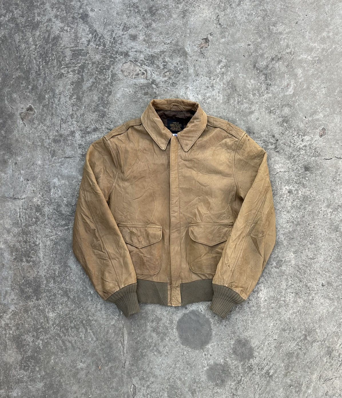 Avirex Vintage Avirex A-2 U.S. Army Air Forces Flight Jacket Size US M / EU 48-50 / 2 - 2 Thumbnail