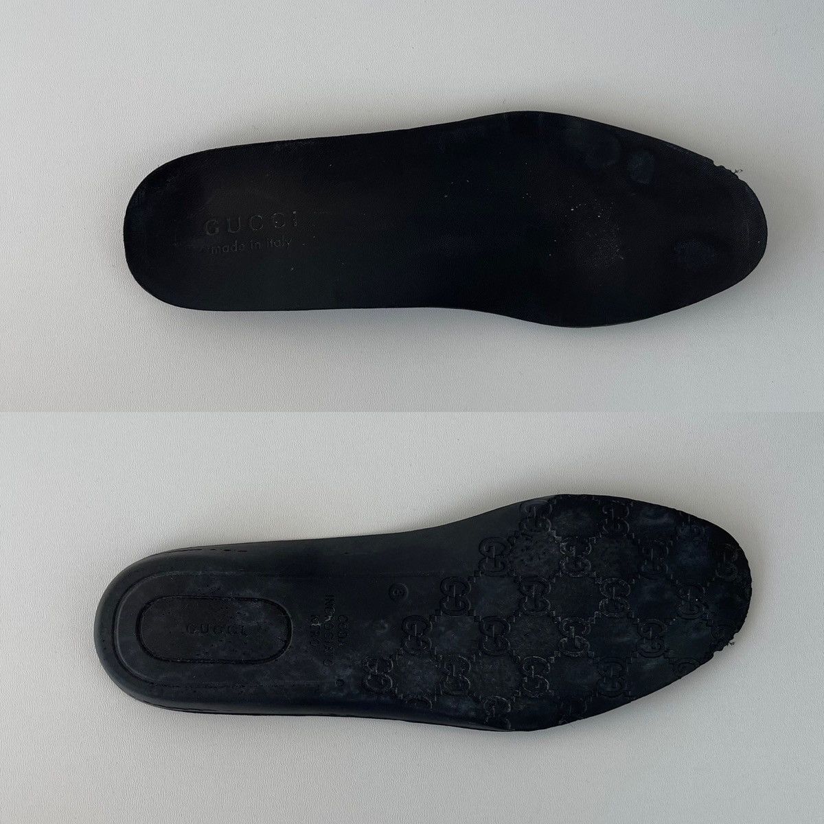 Gucci Gucci GG Nigh Top Viaggio Collection Leather Sneakers Black Size US 8 / EU 41 - 11 Thumbnail