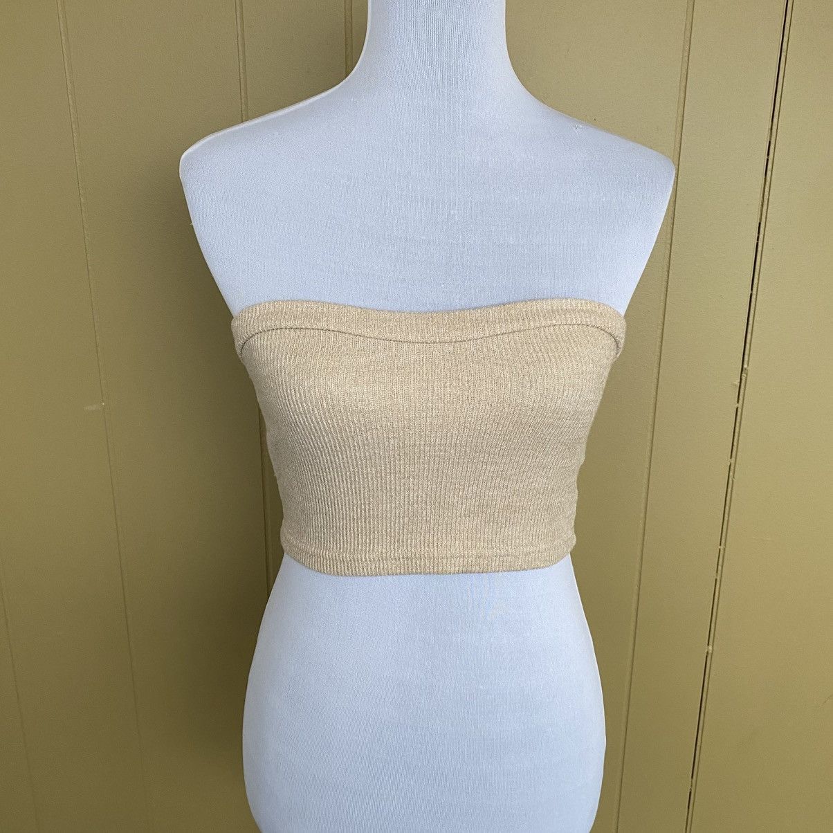 Other Women XS knit pull on shorts tan Size 26" / US 2 / IT 38 - 7 Thumbnail