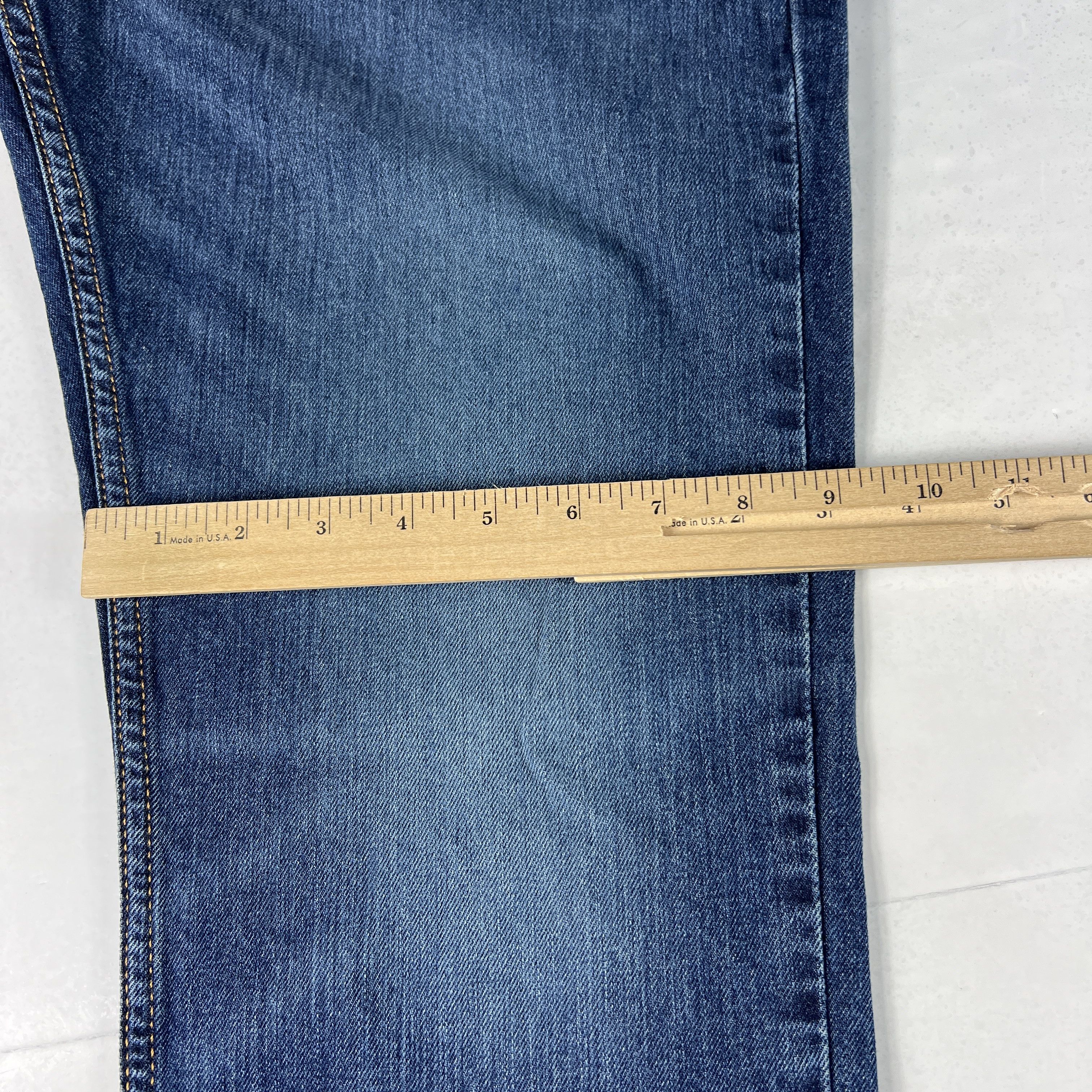 Levi's Levi's Jeans 511 Slim Straight Blue Faded Stretch Denim Size US 36 / EU 52 - 19 Thumbnail