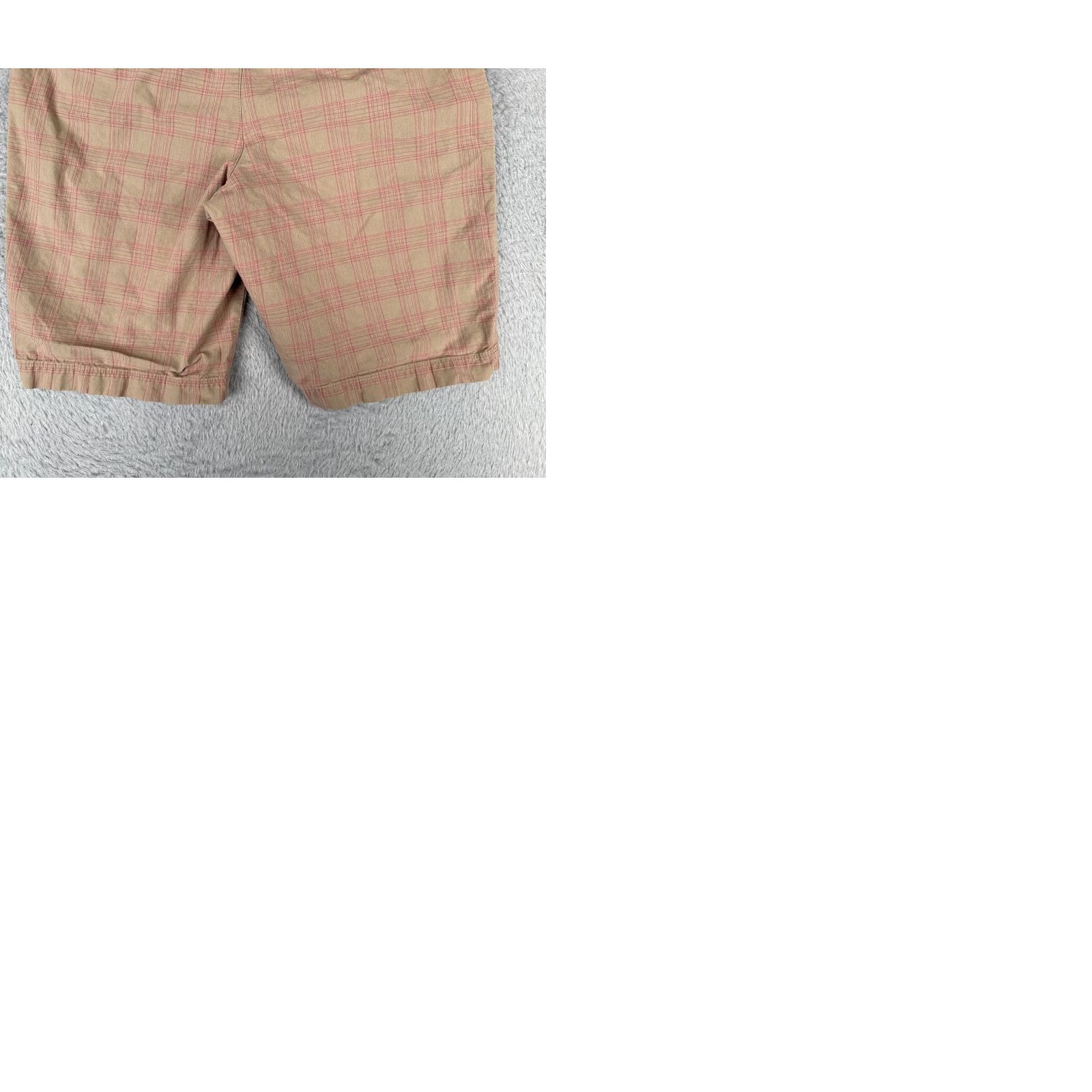 The North Face The North Face Shorts Women 8 Beige Plaid Chino 100% Cotton Flat Golf Hike 30x11 Size 30" / US 8 / IT 44 - 10 Thumbnail