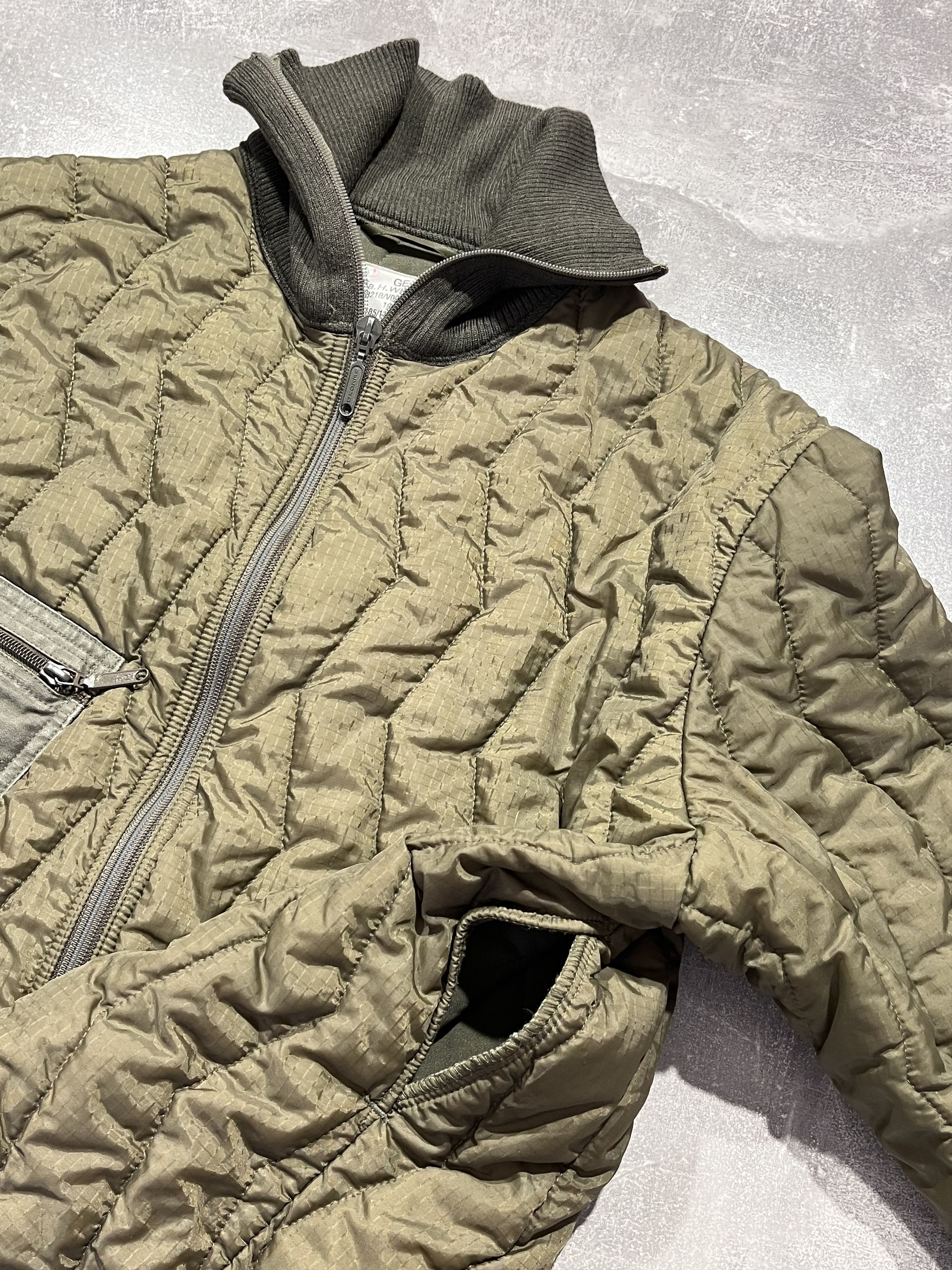 Other Vintage Very Old Army USA Quilted Jacket Y2k Style Size US XL / EU 56 / 4 - 12 Thumbnail