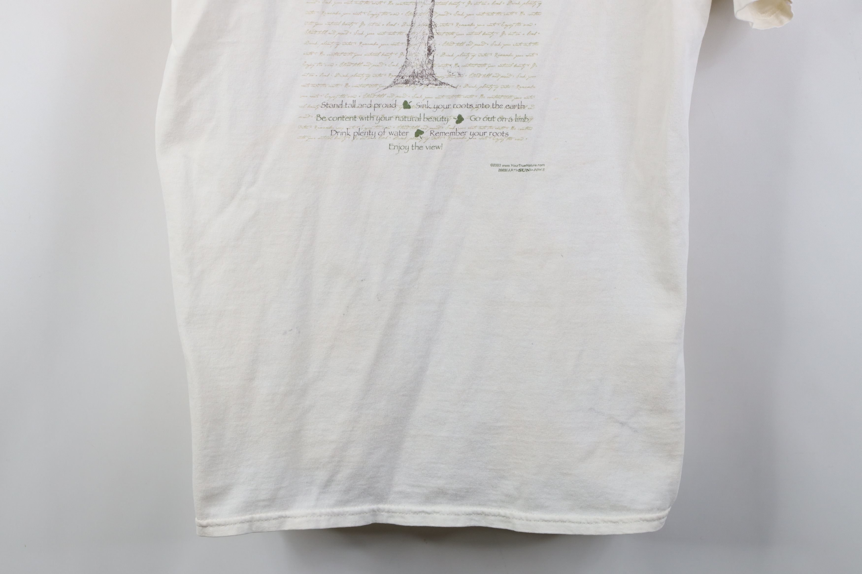 Vintage Vintage Y2K Streetwear Nature Advice From A Tree T-Shirt Size US L / EU 52-54 / 3 - 3 Thumbnail