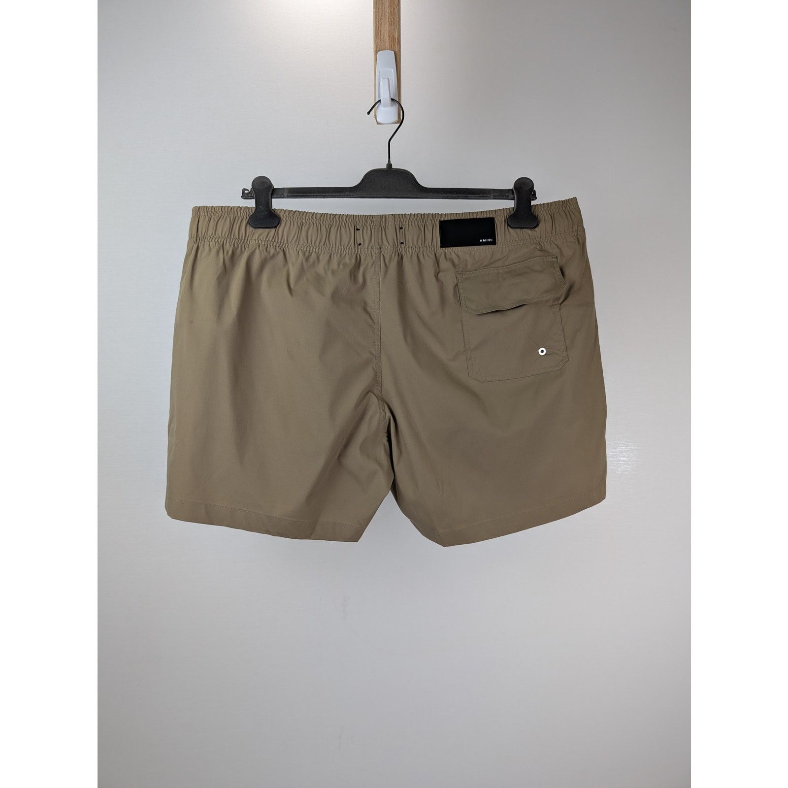 Amiri o1rshd1 Core Logo Swim Trunks Shorts in Tan xxl Size US 38 / EU 54 - 10 Thumbnail
