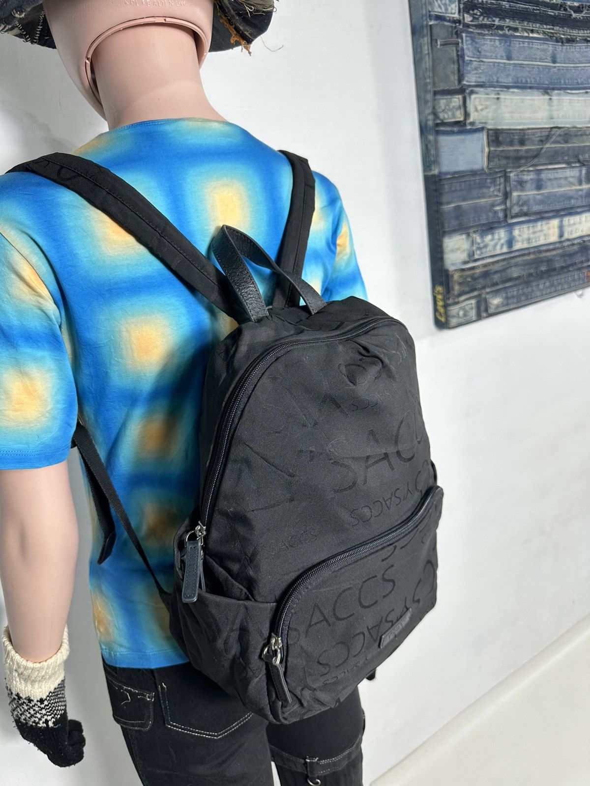 Yohji Yamamoto Ysaccs By Yohji Yamamoto Small Backpack Size ONE SIZE - 2 Thumbnail