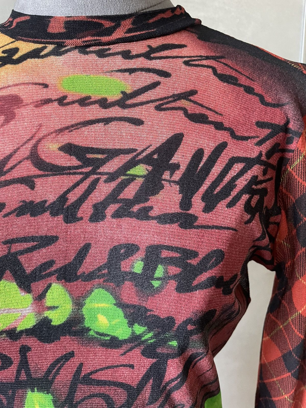 Jean Paul Gaultier JEAN PAUL GAULTIER MESH TOP VINTAGE Size M / US 6-8 / IT 42-44 - 2 Thumbnail