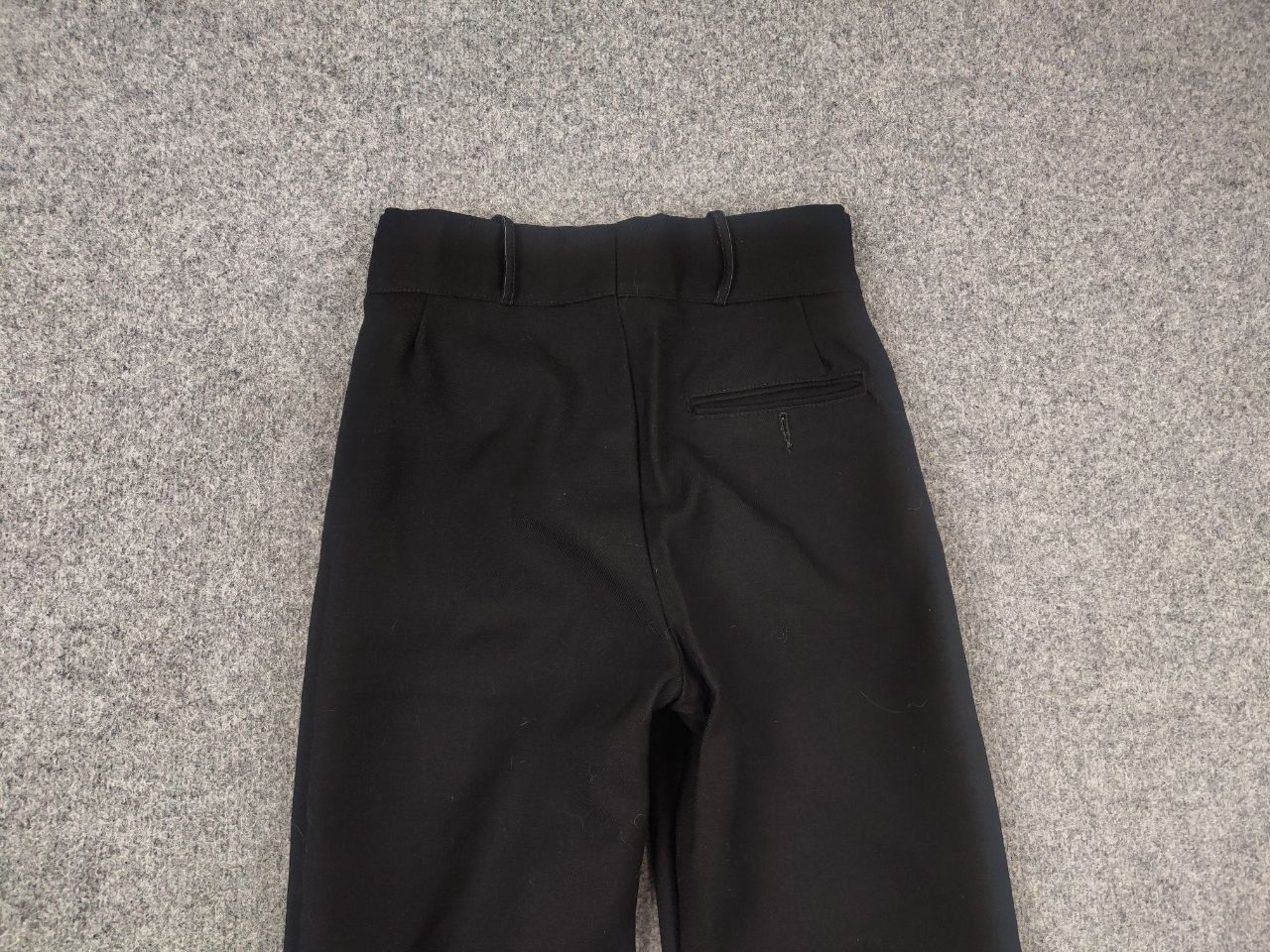 Vintage Vintage 60s Trouser Serge Fly Front Army Wool Military Pants Size US 30 / EU 46 - 7 Thumbnail