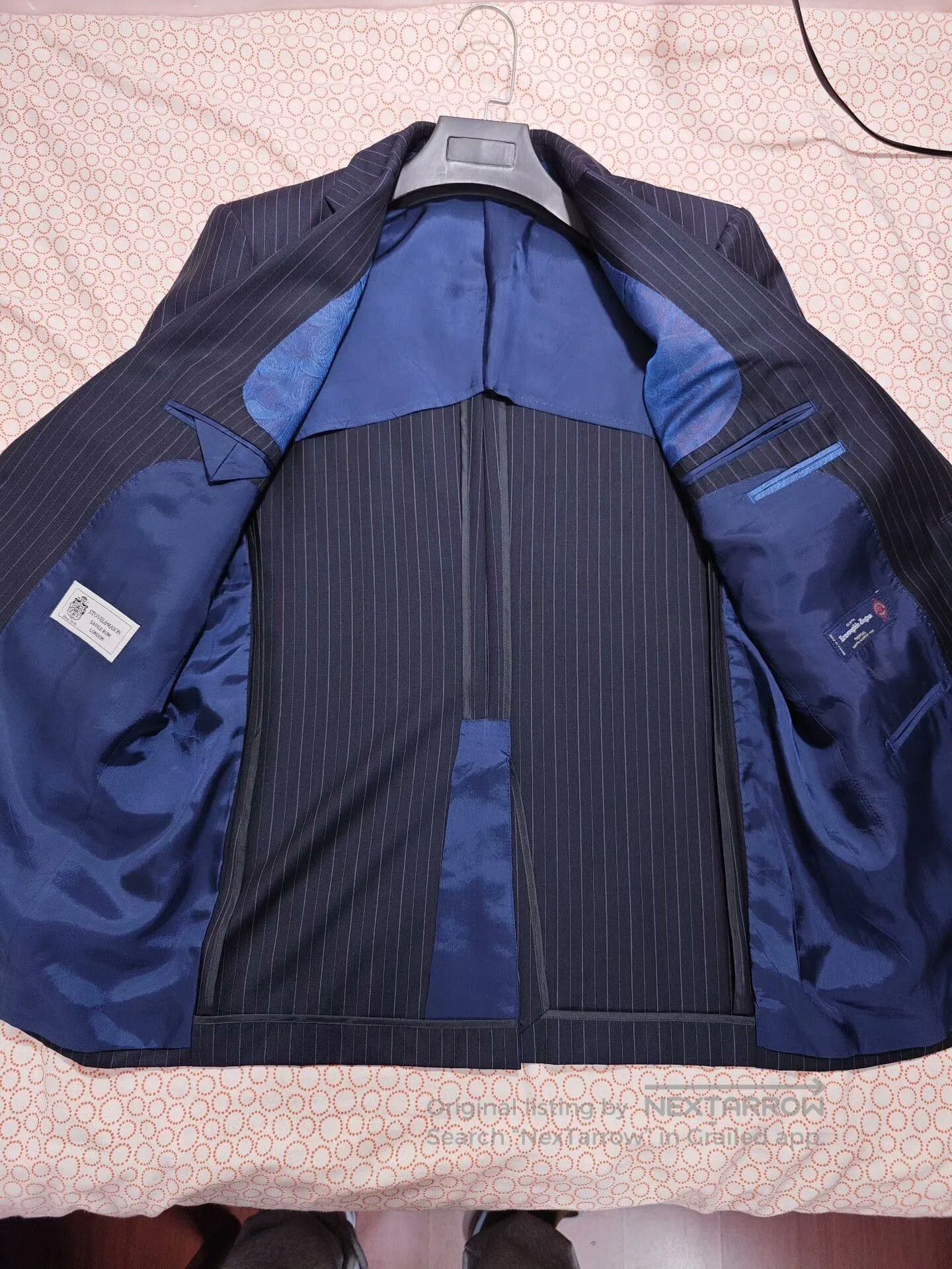 Ermenegildo Zegna Italian Zegna Wool Half-Lined Suit. Size US M / EU 48-50 / 2 - 6 Thumbnail