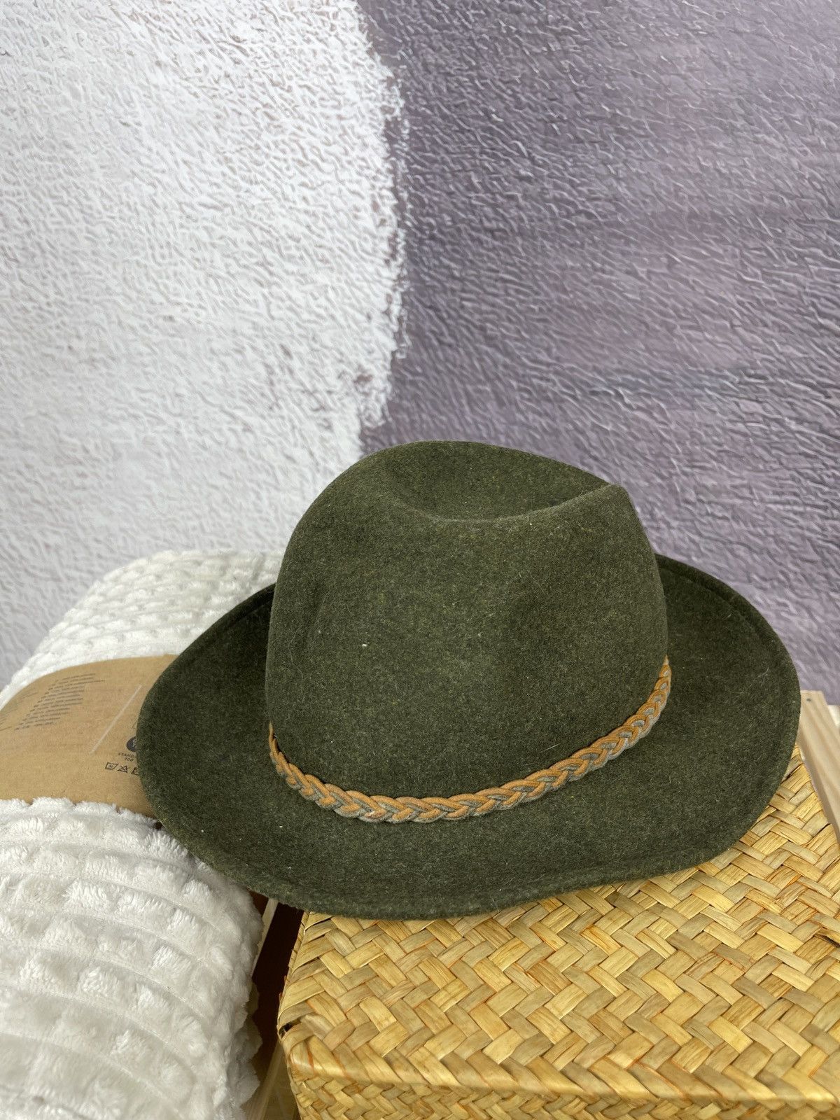 Vintage Bollman USA The natural 100% wool made in USA hat vintage Size ONE SIZE - 8 Thumbnail