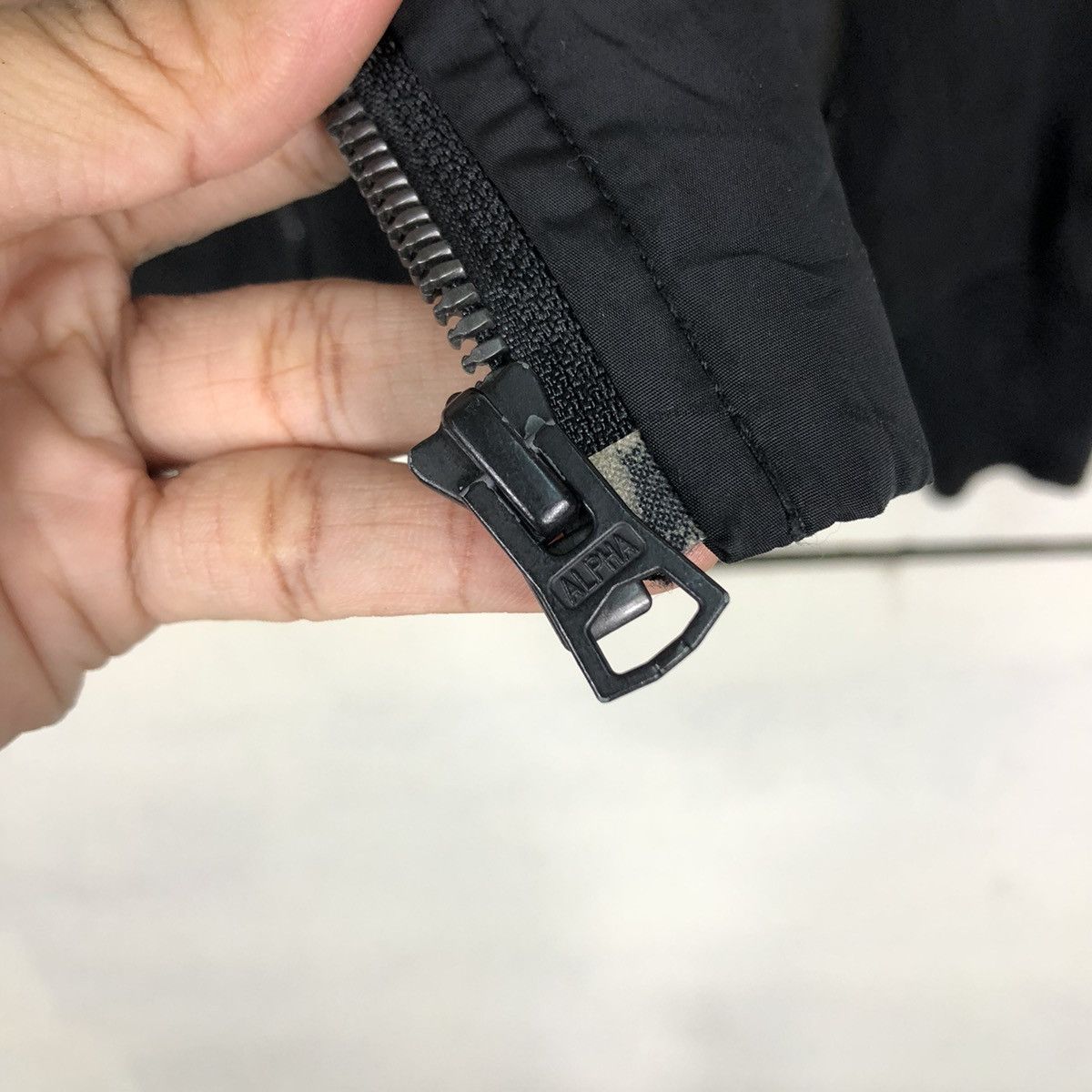Alpha Industries 📌Vintage Fly Riot Bomber Jacket Biker Alpha Industries Size US L / EU 52-54 / 3 - 17 Thumbnail