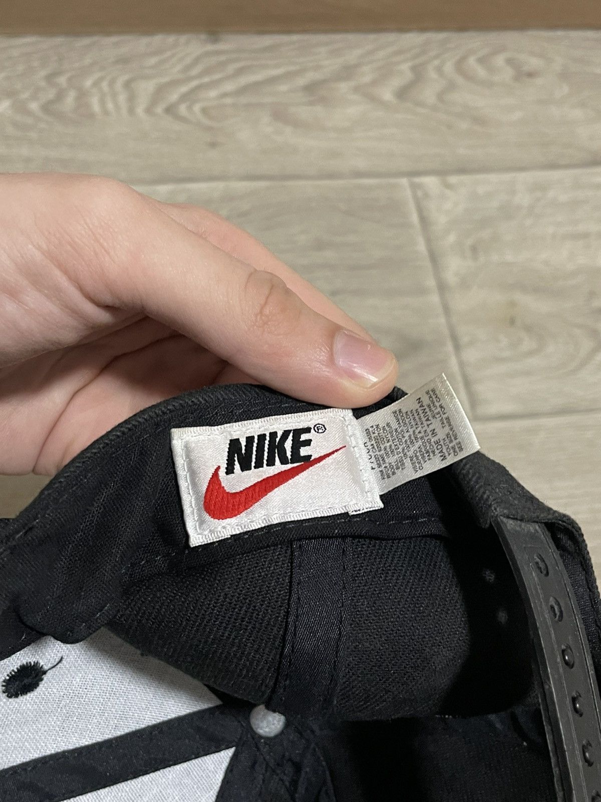 Nike × Vintage Vintage Nike Logo Hat Cap Size ONE SIZE - 3 Thumbnail