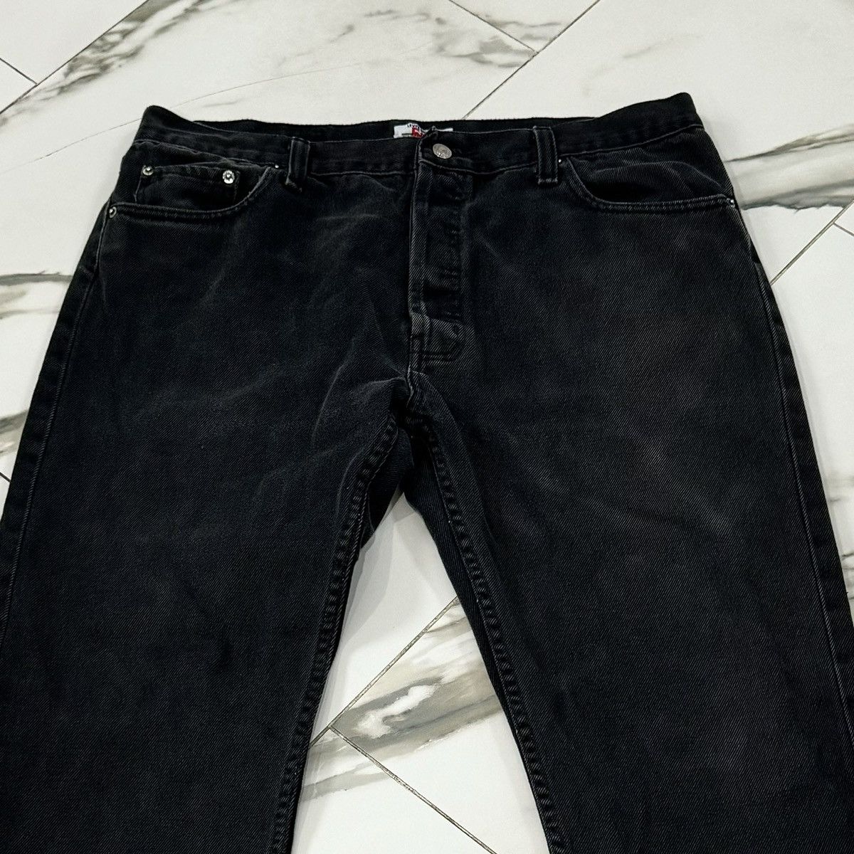Levi's × Vintage VINTAGE 90s 5 BUTTON BLACK LEVI’S! Size US 36 / EU 52 - 2 Thumbnail