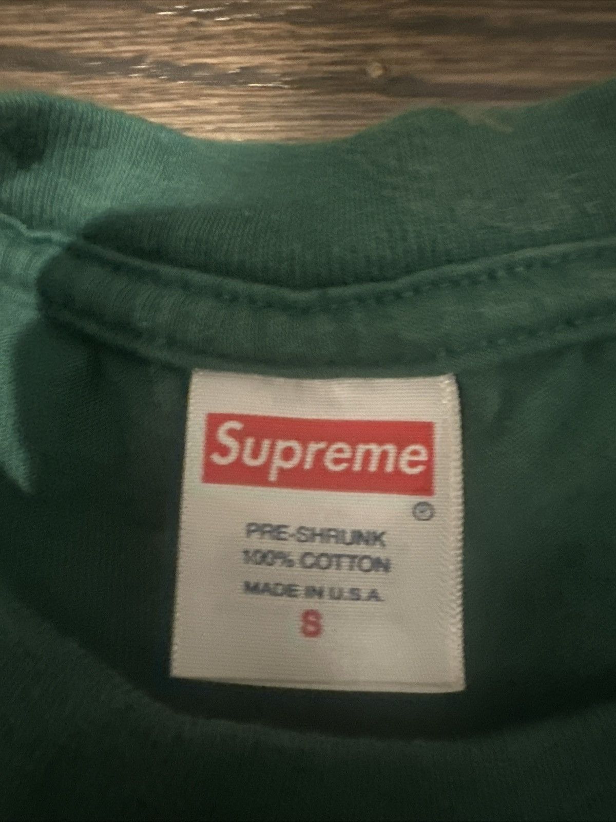 Supreme Supreme Location Tee Pine/Green Size Small Size US S / EU 44-46 / 1 - 3 Thumbnail