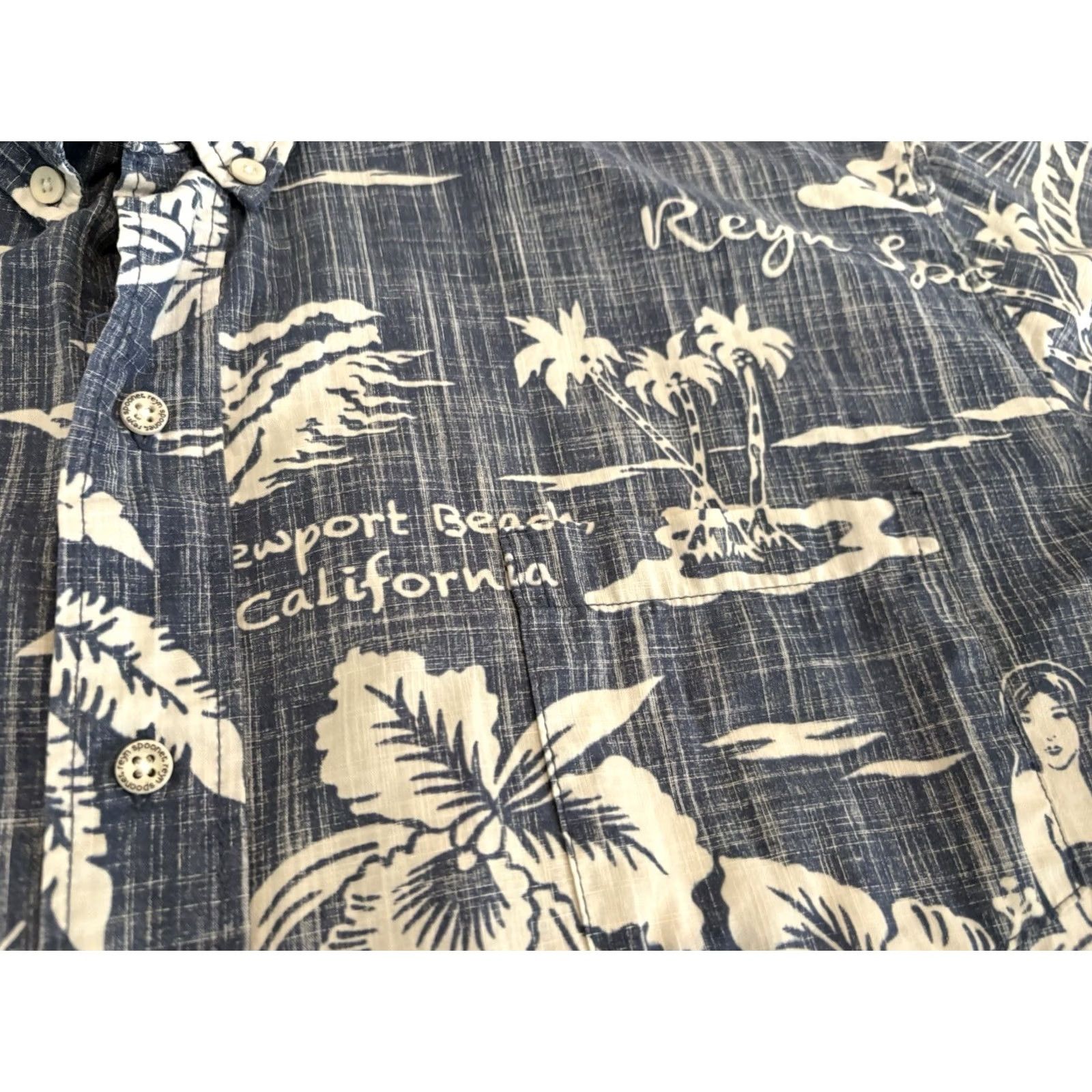 Reyn Spooner Reyn Spooner Blue Floral Hawaiian Shirt Miyazaki Haleiwa Newport Beach Mens XL Size US XL / EU 56 / 4 - 3 Thumbnail