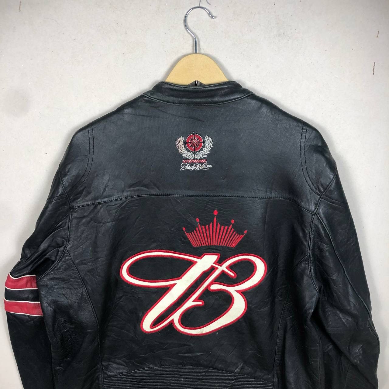 Wilsons Leather Wilson Leather Dale Earnhardt Jr #8 Budweiser Nascar Jacket Size US L / EU 52-54 / 3 - 4 Thumbnail