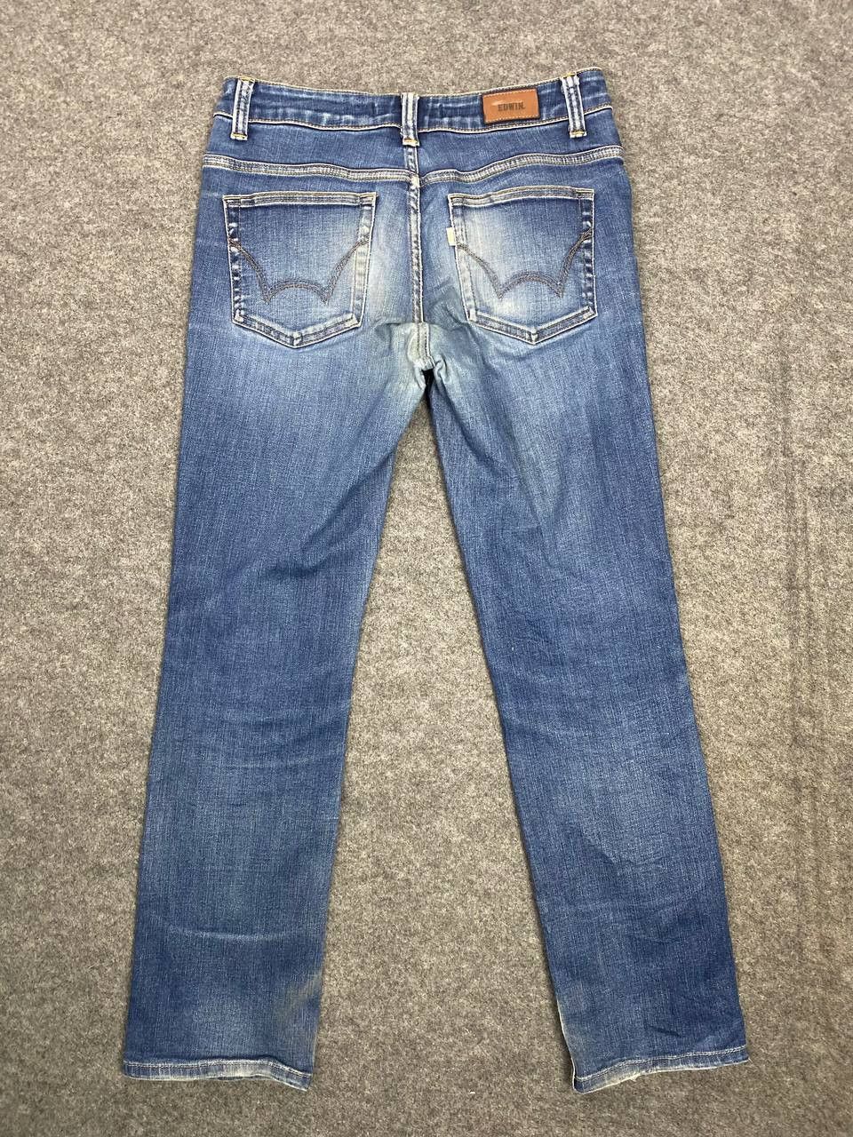 Edwin vintage edwin japanese brands distressed denim Size 32" / US 10 / IT 46 - 1 Thumbnail