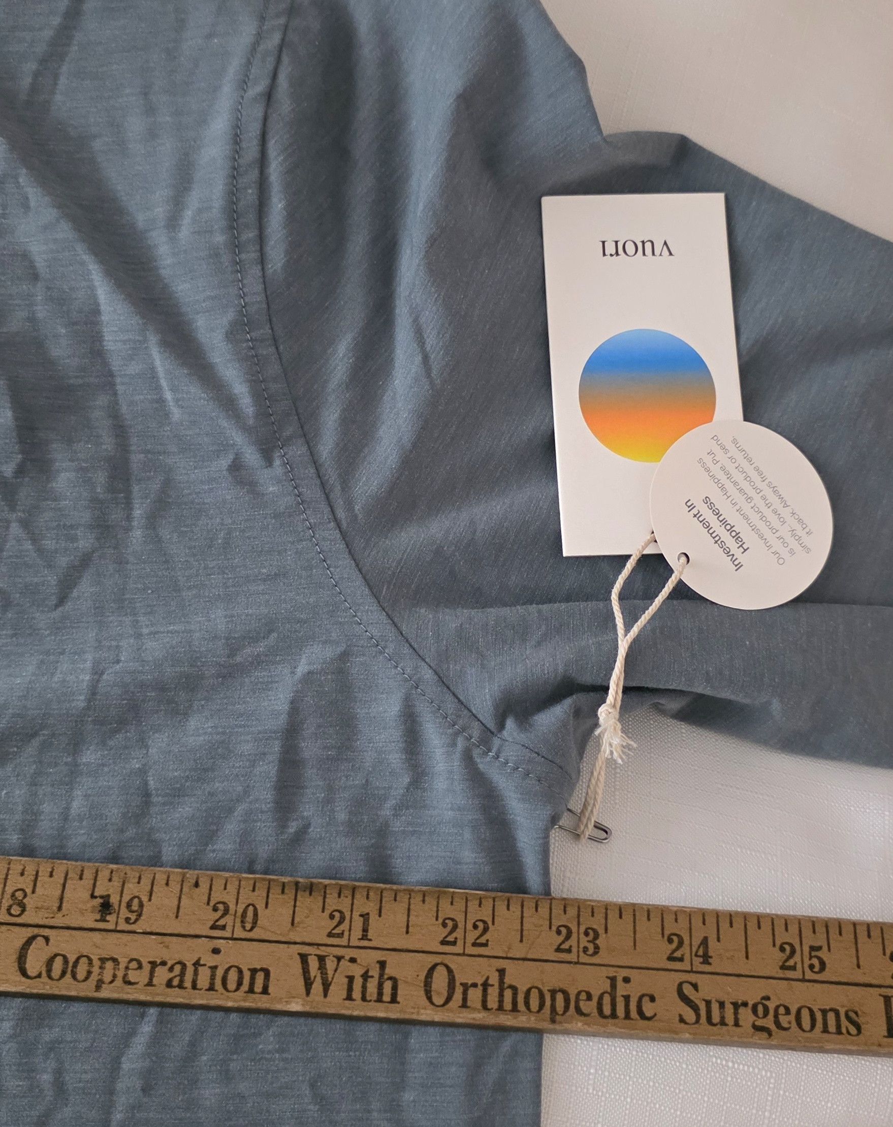 Vuori Vuori Mens Shirt Long Sleeve Bridge Button Down sz XL Size US XL / EU 56 / 4 - 7 Thumbnail