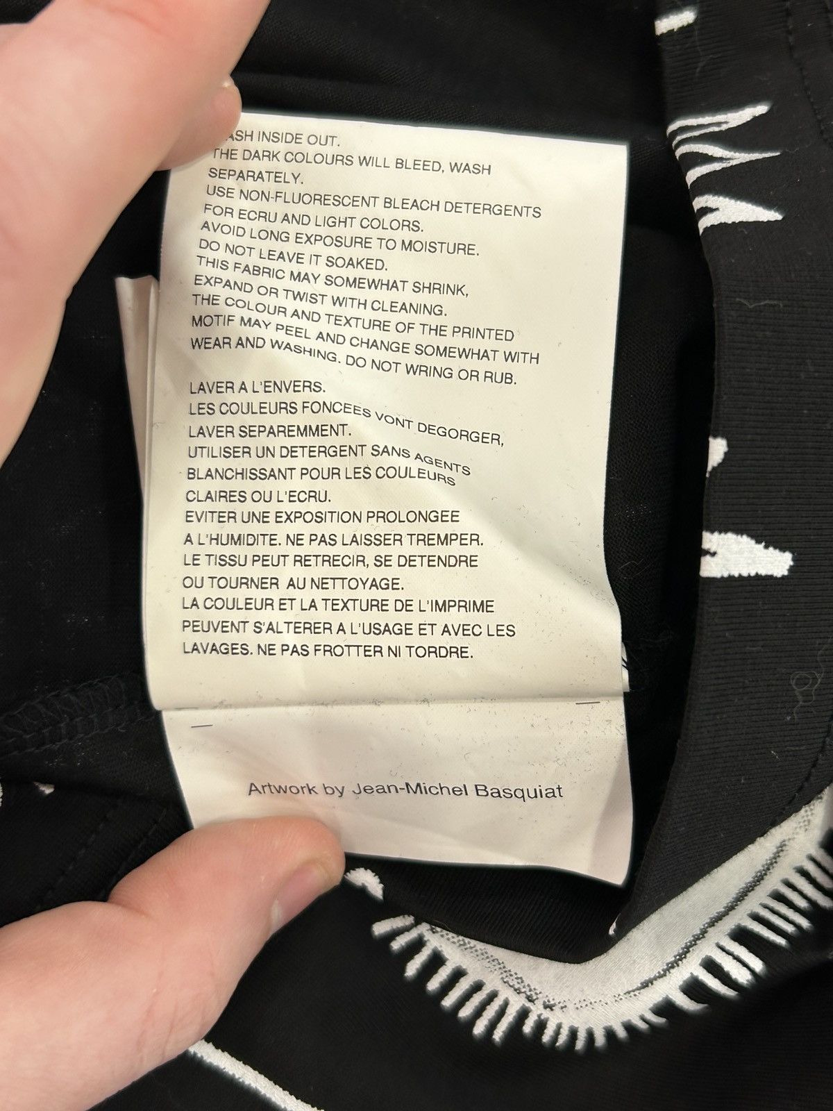 Jean-Michel Basquiat × Junya Watanabe Junya Watanabe x Basquiat Tee Size US M / EU 48-50 / 2 - 7 Thumbnail