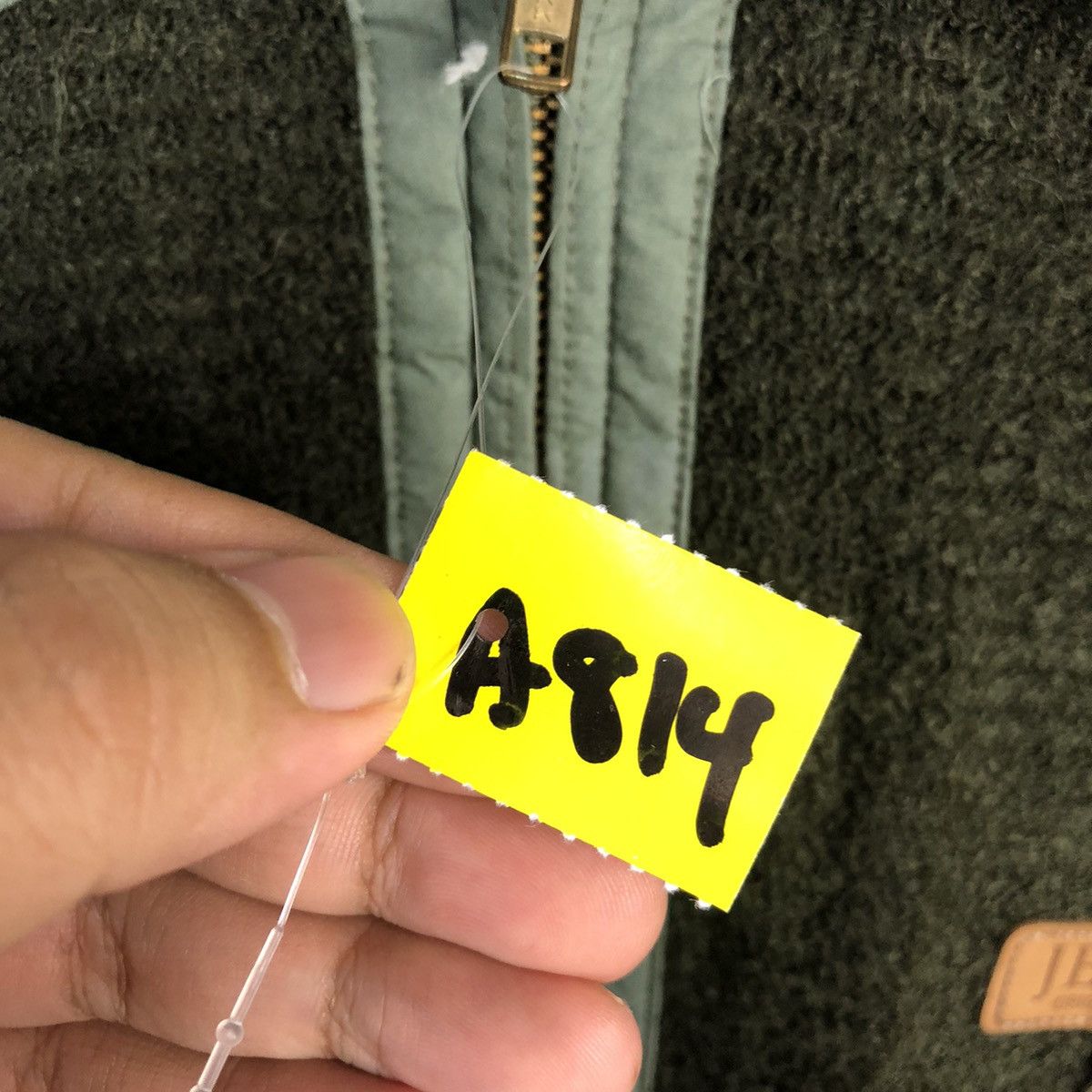 Japanese Brand Jericho vintage mohair Green Jacket #A814 Size US L / EU 52-54 / 3 - 10 Thumbnail
