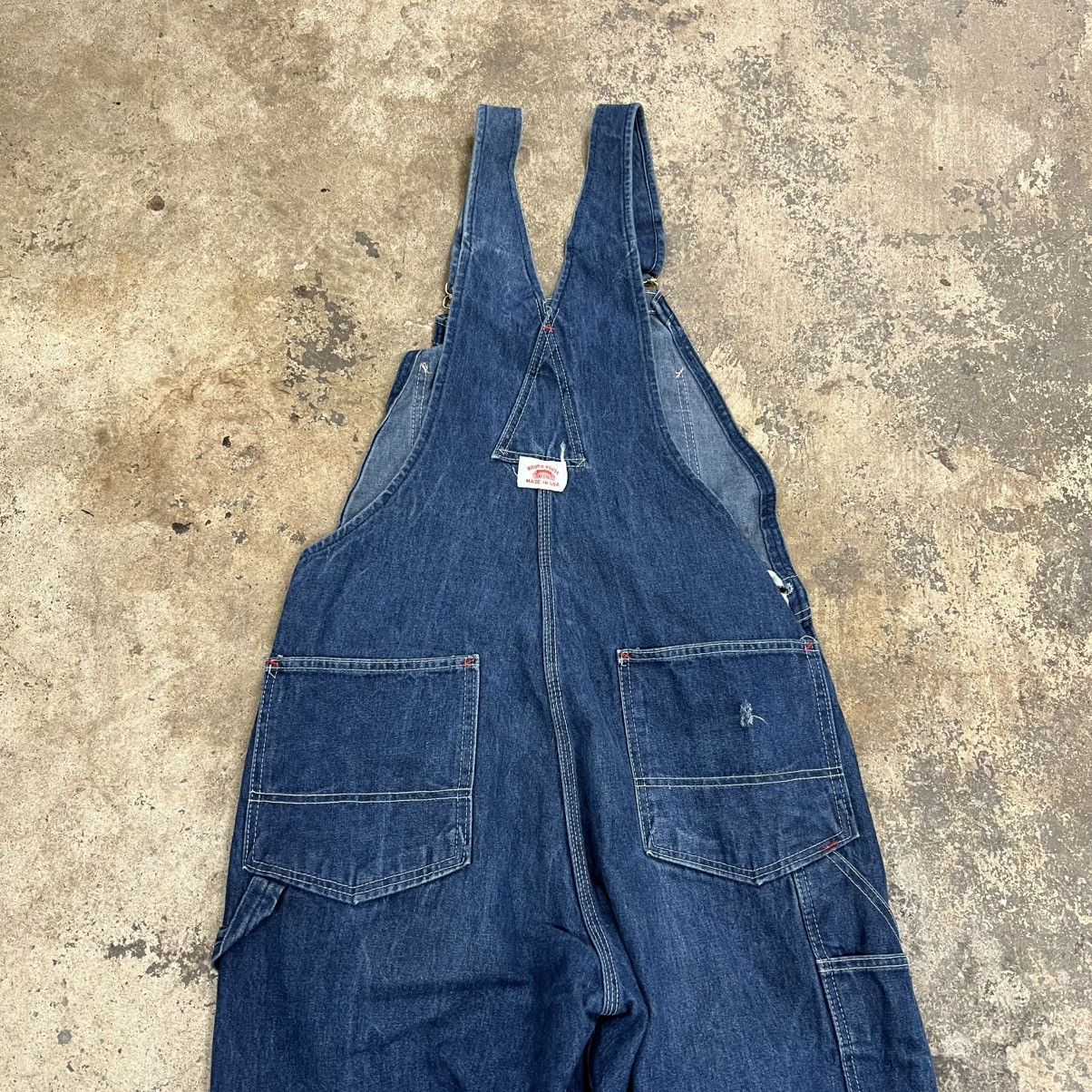 Carhartt × Dickies × Vintage Vintage roundhouse denim overalls Size US L / EU 52-54 / 3 - 6 Thumbnail