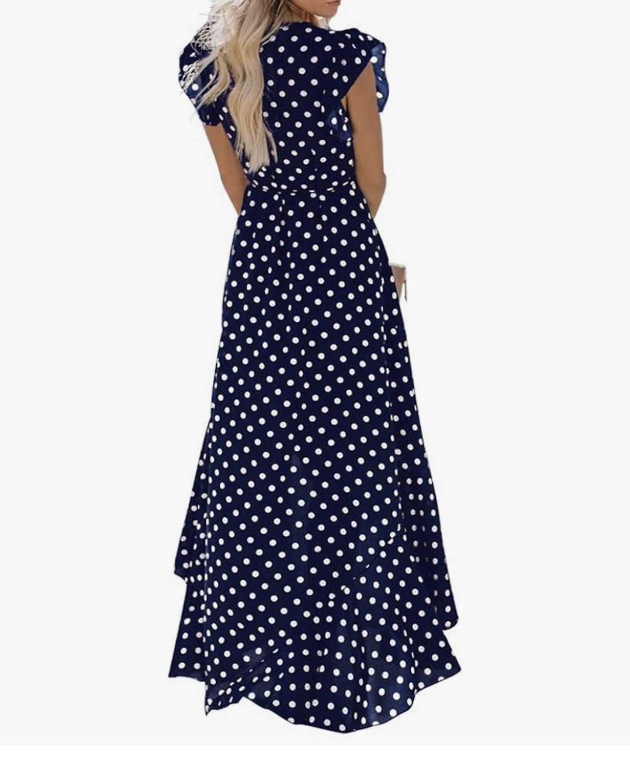 Other Boutique Wrap Maxi Dress Size L / US 10 / IT 46 - 2 Thumbnail