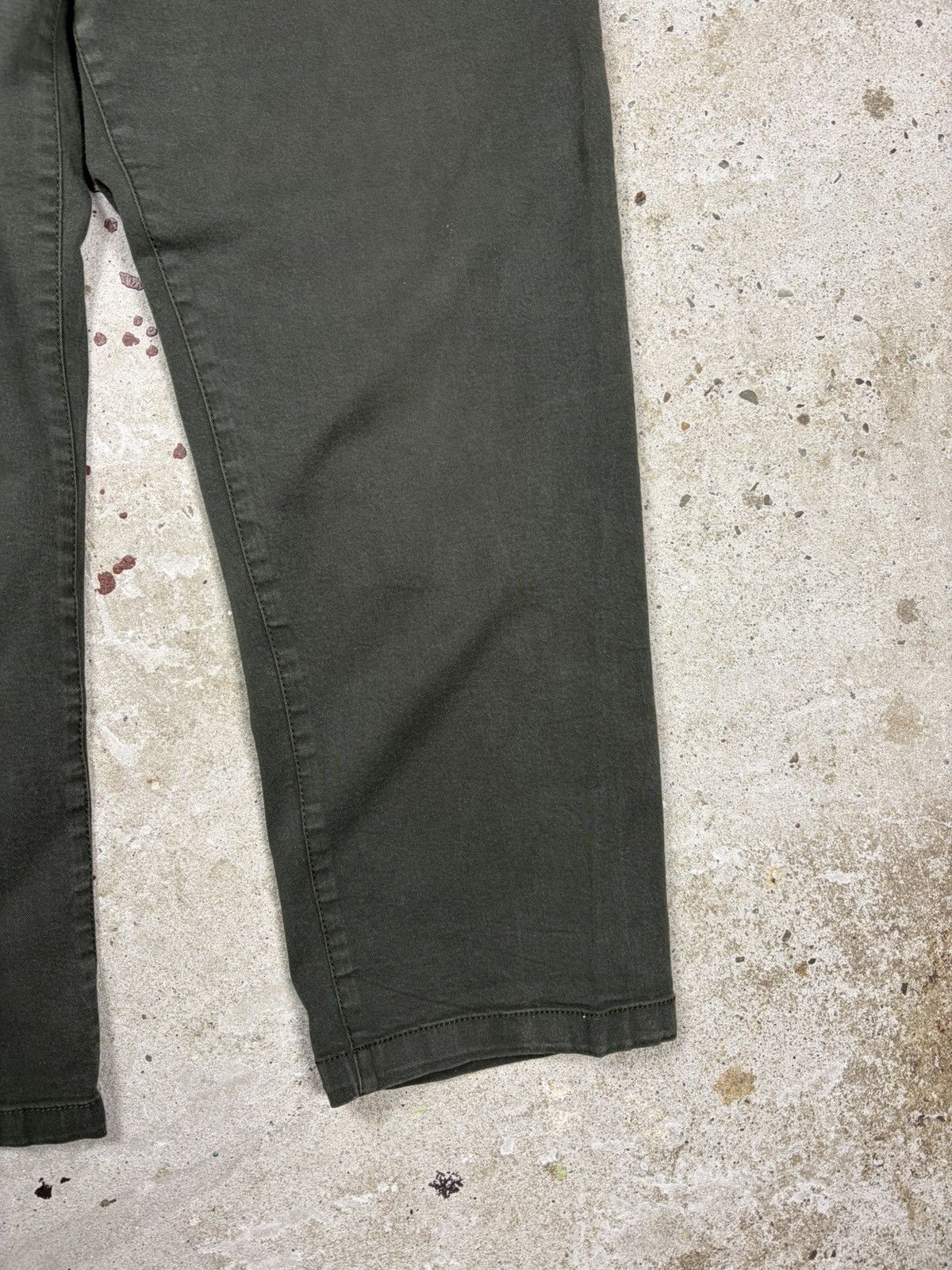 Prada SS 2004 Prada Cropped Ombre Bleached Trosuers Pants Capri Size 32" / US 10 / IT 46 - 5 Thumbnail