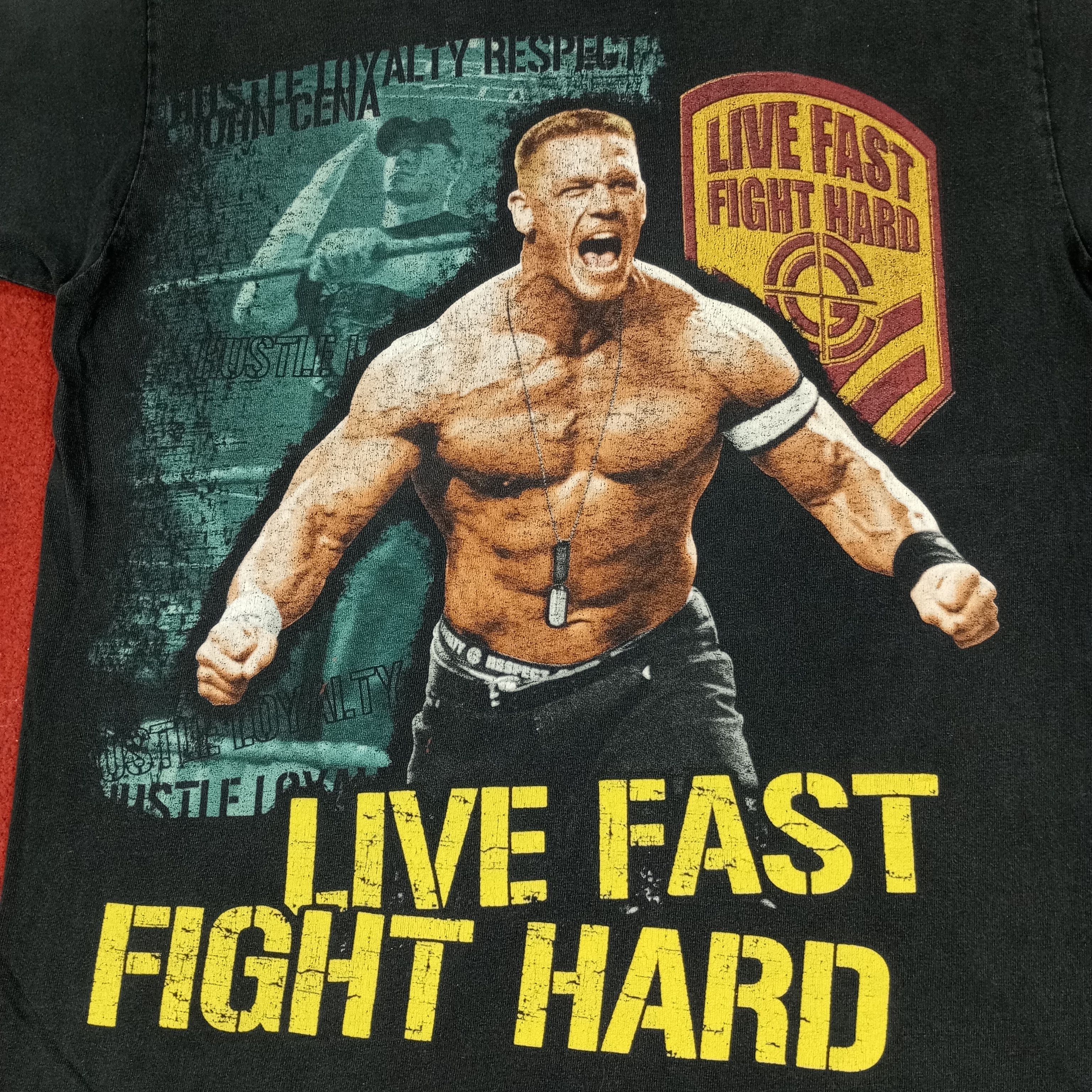 Vintage WWE John Cena Tshirt WWE Entertainment Size US M / EU 48-50 / 2 - 2 Thumbnail