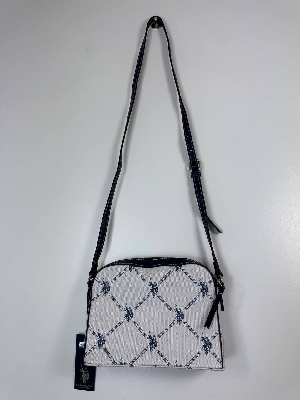 U.S. Polo Assn. U.S. Polo Assn. Crossbody Bag Navy Logo Shoulder Handbag Size ONE SIZE - 12 Thumbnail