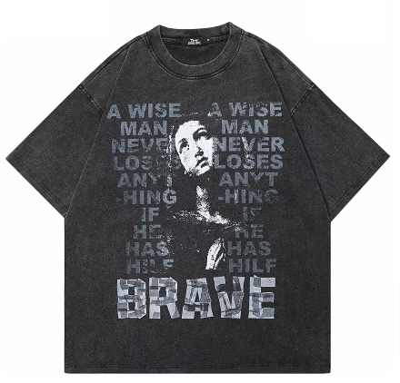 Japanese Brand × Vintage "Brave-M" Oversized T-shirt Size US M / EU 48-50 / 2 - 1 Thumbnail