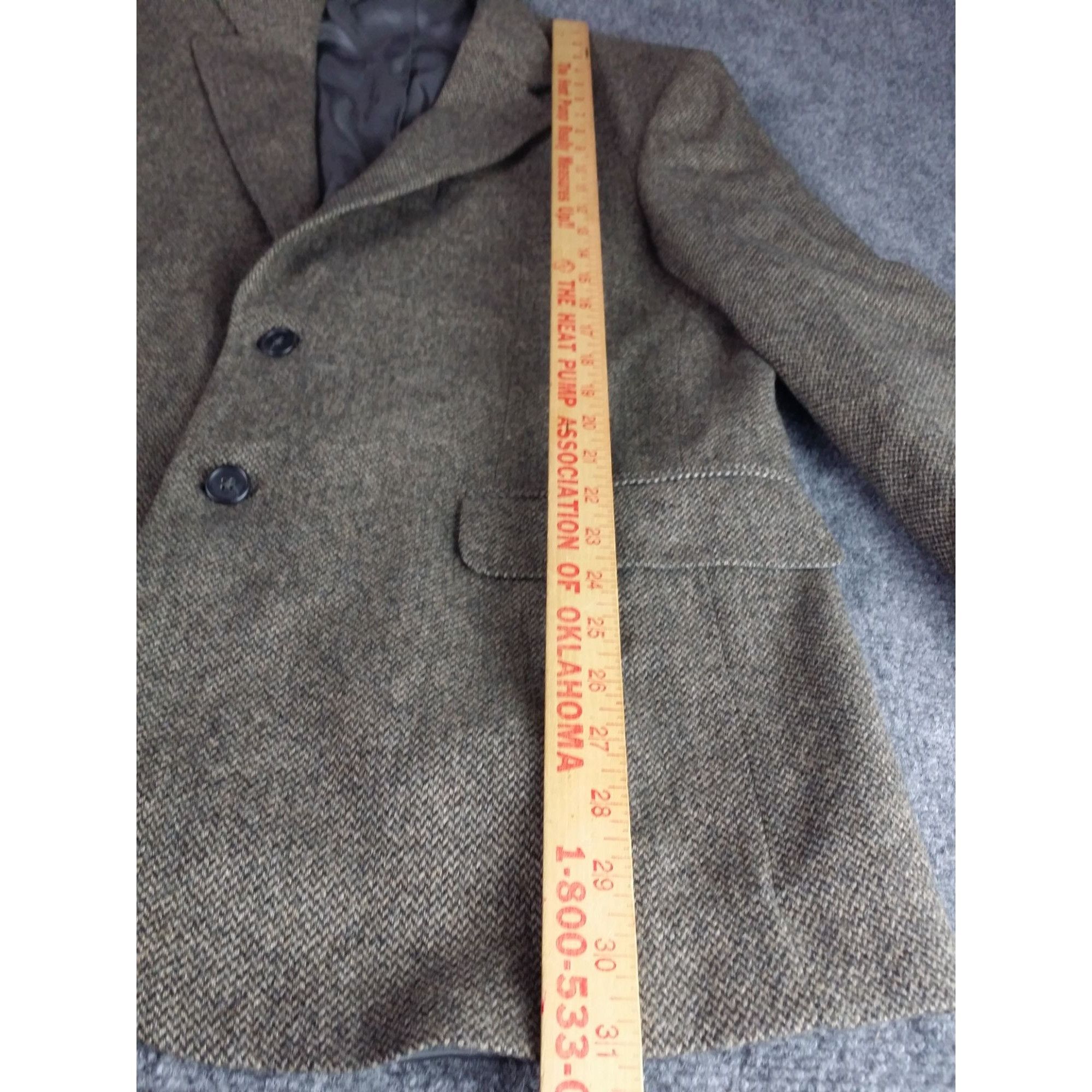 Jos. A. Bank Jos. A. Bank Camel Hair Blazer Men Sz 42R 2 Button Gray Work Size 42R - 2 Thumbnail