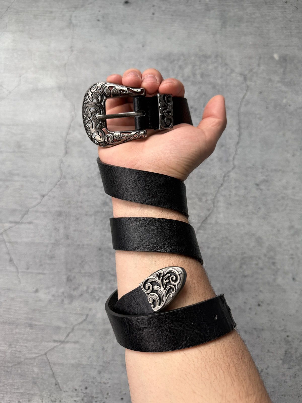 Japanese Brand B. B. Simon Number Nine Style Vintage 90s Japanese Y2K belt Size ONE SIZE - 1 Thumbnail