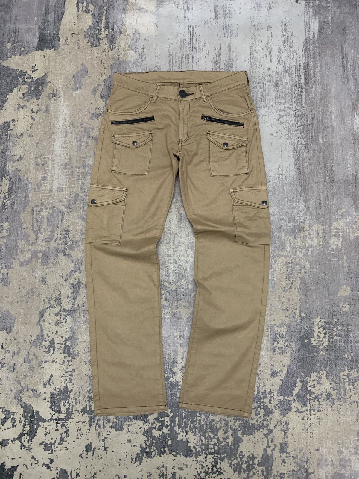 If Six Was Nine Japanese Lee Multipocket Cargo pant ifsixwasnine style Size US 33 - 1 Thumbnail