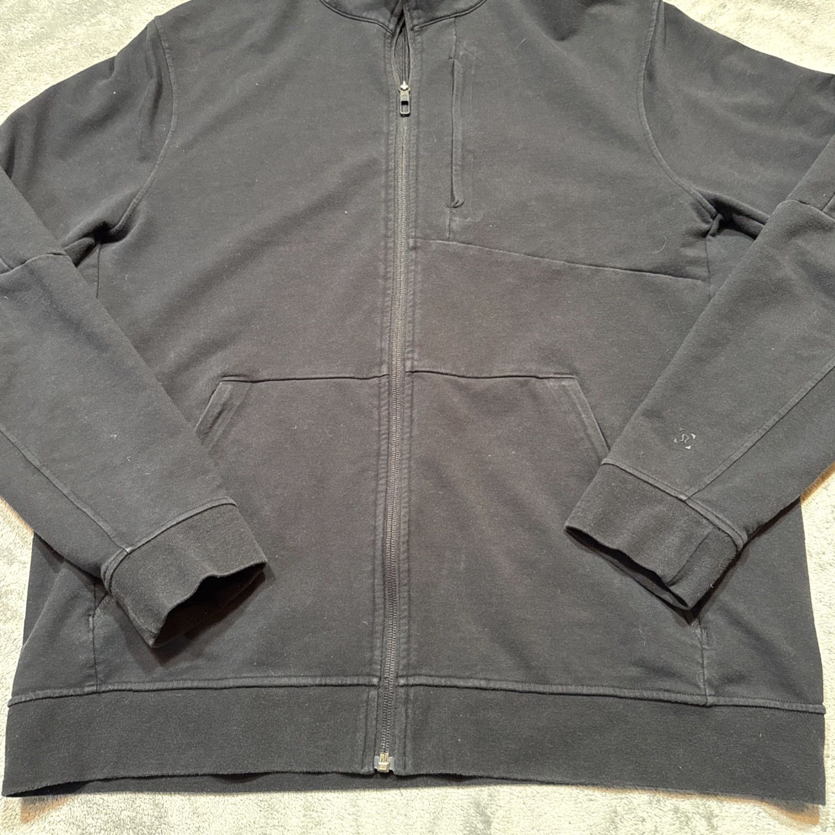 Lululemon Lululemon City Sweat Full Zip Hoodie Sweatshirt Mens XL Black Size US XL / EU 56 / 4 - 3 Thumbnail