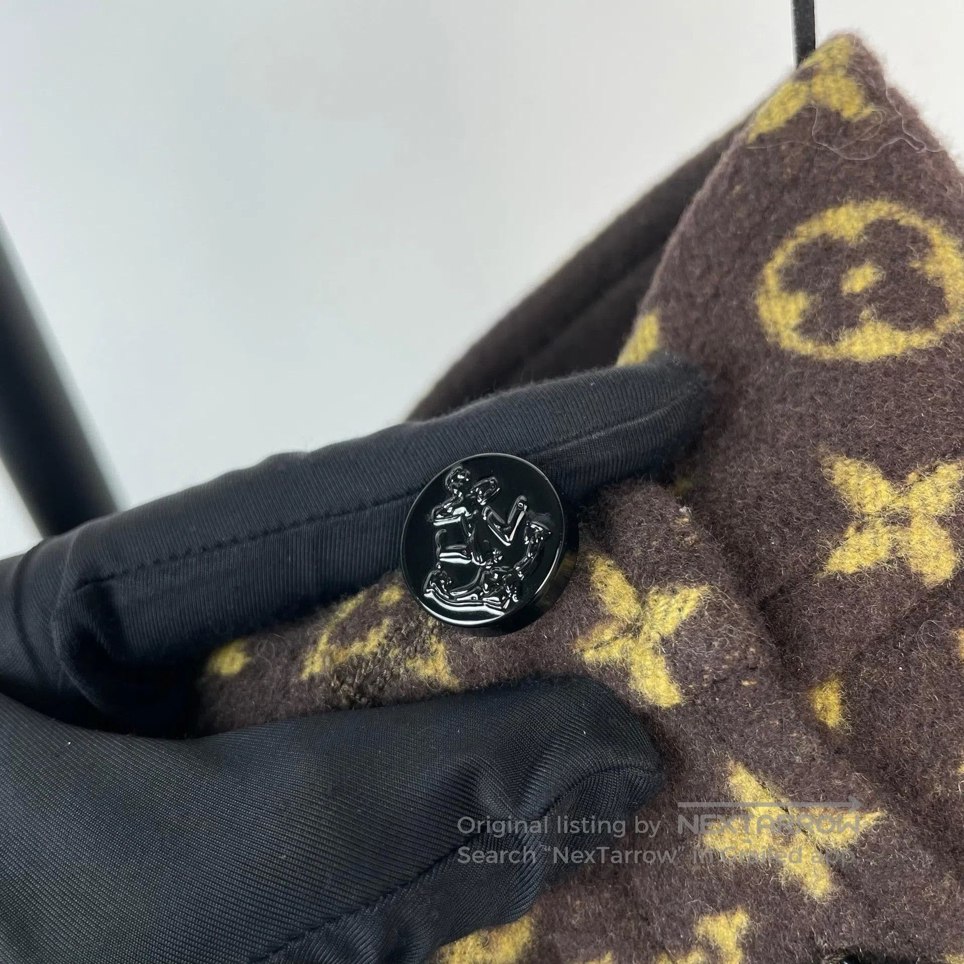 Louis Vuitton Louis Vuitton Brown Fleece Lined Camo Print Midi Skirt| Size 37" - 5 Thumbnail