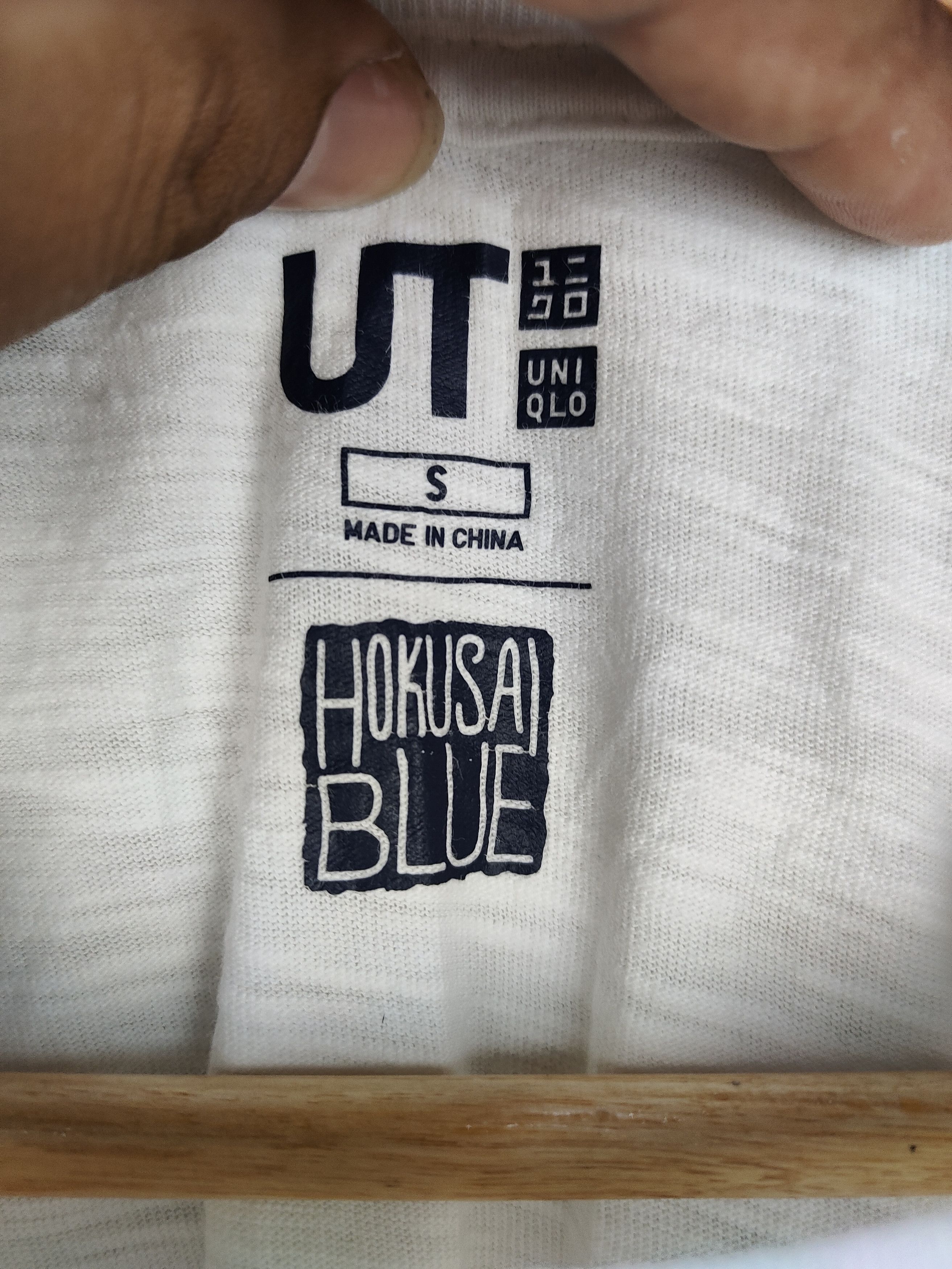 Japanese Brand Hokusai Blue Japan Shirt Size US S / EU 44-46 / 1 - 3 Thumbnail