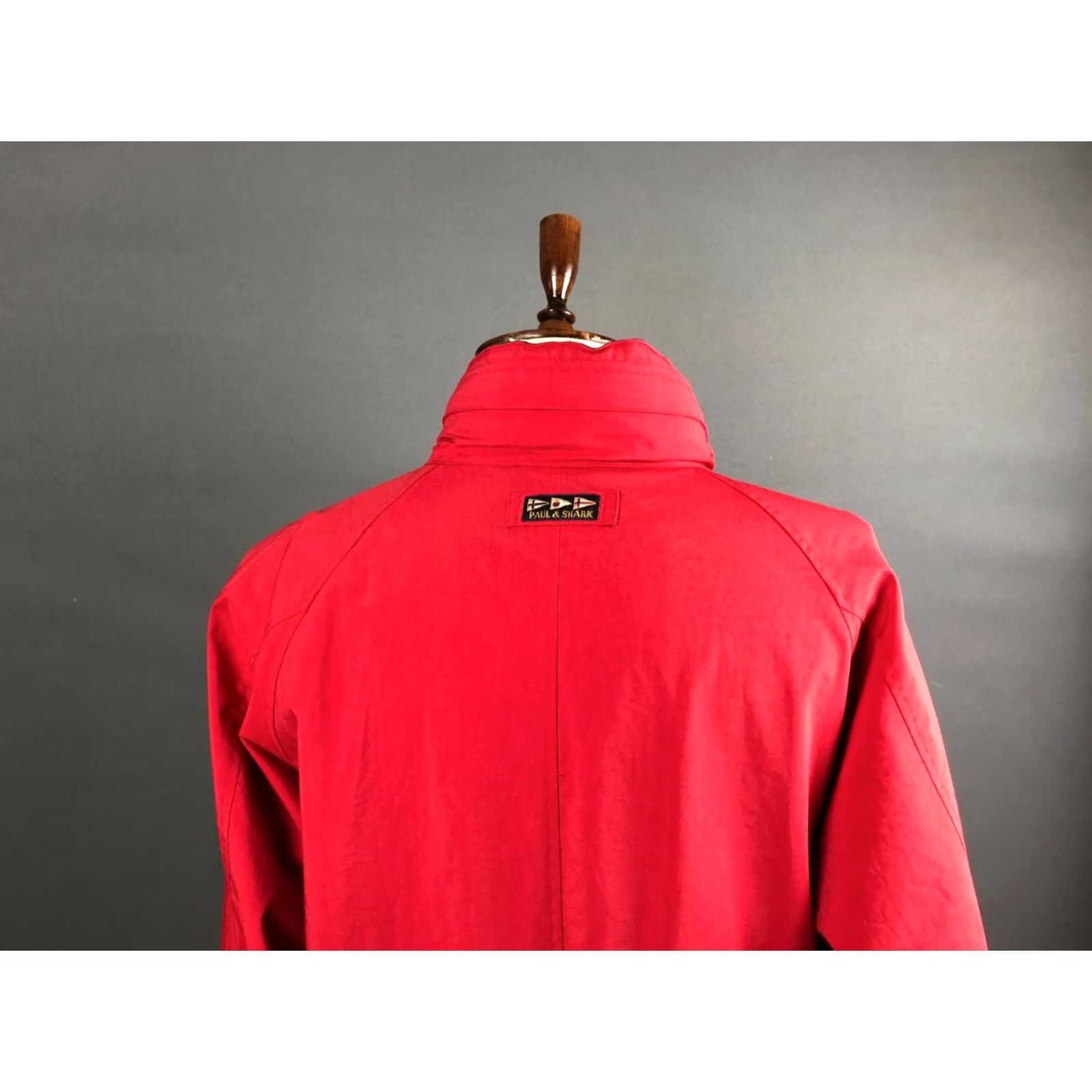 Paul & Shark Paul & Shark Jacket Men's Red Polyamide Full Zip Size XL Stowaway Hood Casual Outdoor Walking Windbreaker Size US XL / EU 56 / 4 - 4 Thumbnail