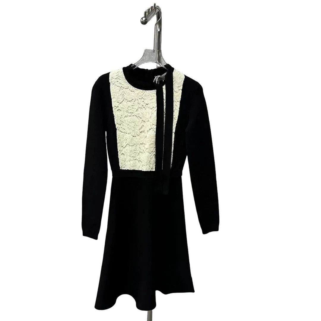 Valentino Valentino Lace Panel Mini Dress Size S Size S / US 4 / IT 40 - 1 Thumbnail