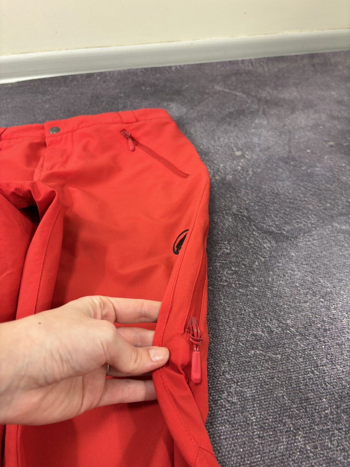 Mammut Mammut Men’s Tatramar Schoeller Red Insulated Snow Ski Pants Size US 30 / EU 46 - 6 Thumbnail