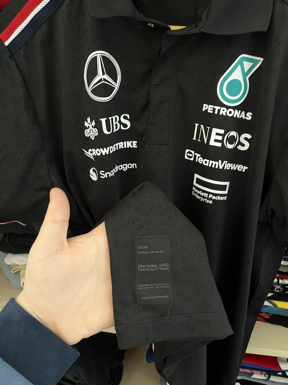 Mercedes-Benz F1 Mercedes Benz Petronas AMG Tommy Hilfiger Polo Tee Size US L / EU 52-54 / 3 - 7 Thumbnail