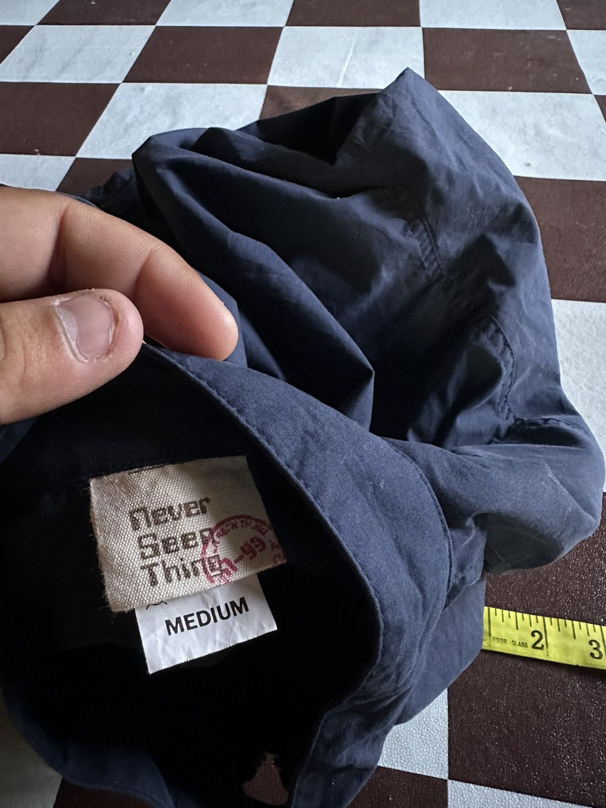 Japanese Brand Never seen thing zipper jacket with patches Size US M / EU 48-50 / 2 - 7 Thumbnail