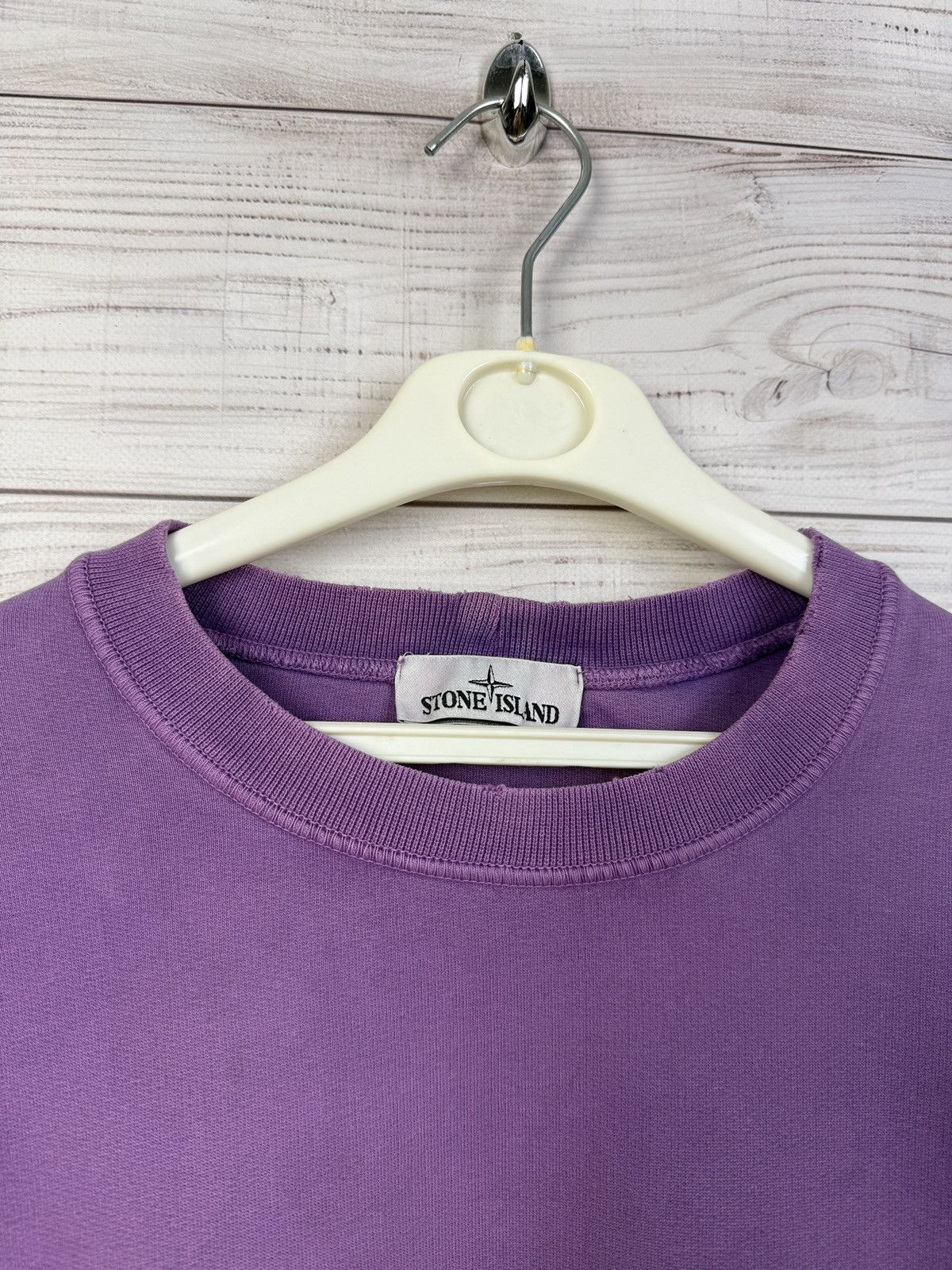 Stone Island Stone Island Distressed Sweatshirt Size US L / EU 52-54 / 3 - 3 Thumbnail