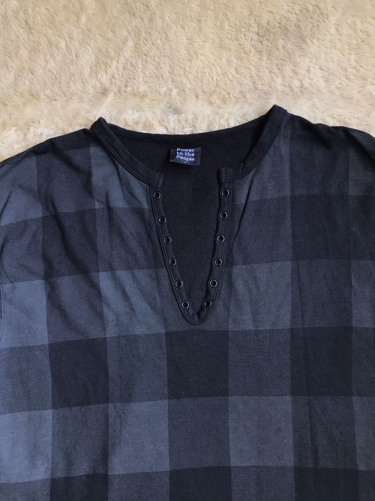 Vintage Japanese Tartan Short Sleeve By Power To The People Size US L / EU 52-54 / 3 - 4 Thumbnail