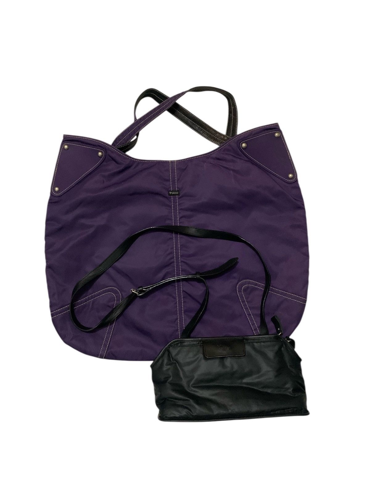 Japanese Brand *Bundles* Yohji Yamamoto Y’Saccs Tote Bag & Sling Bag Size ONE SIZE - 1 Thumbnail