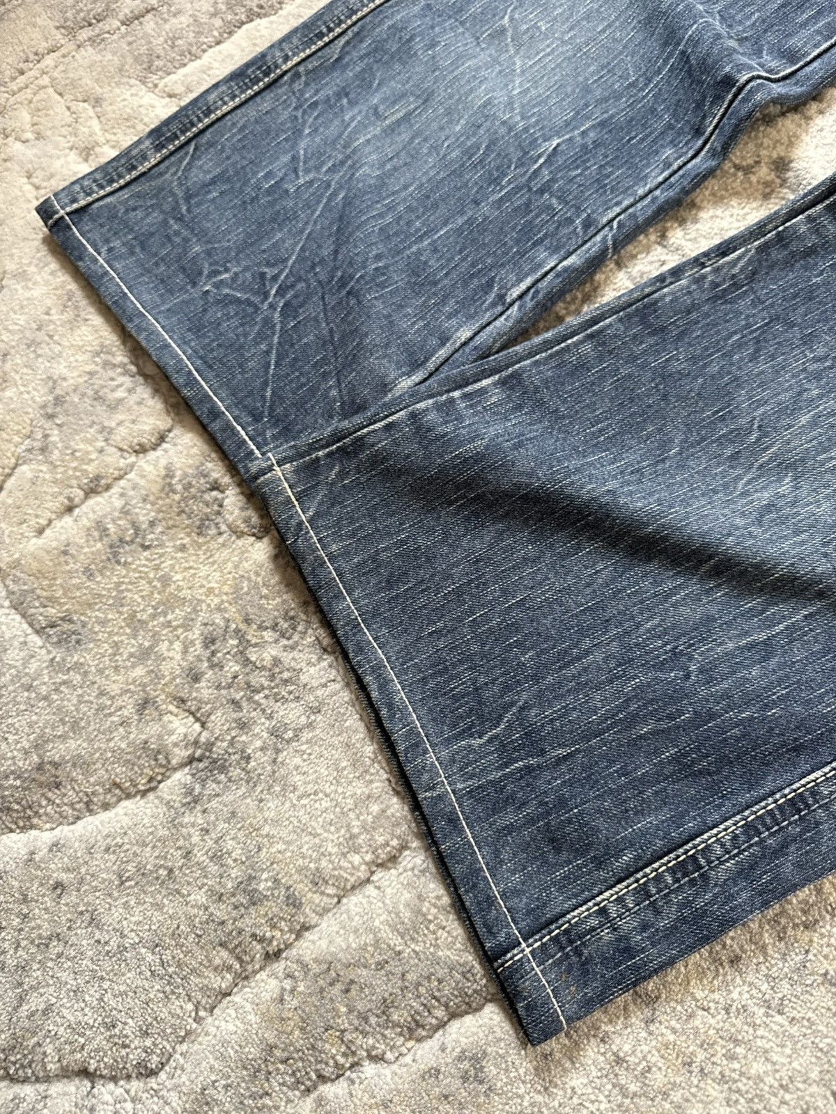 Edwin Edwin 503 Blue Trip Medium Wash Flared Jeans Size US 29 - 7 Thumbnail