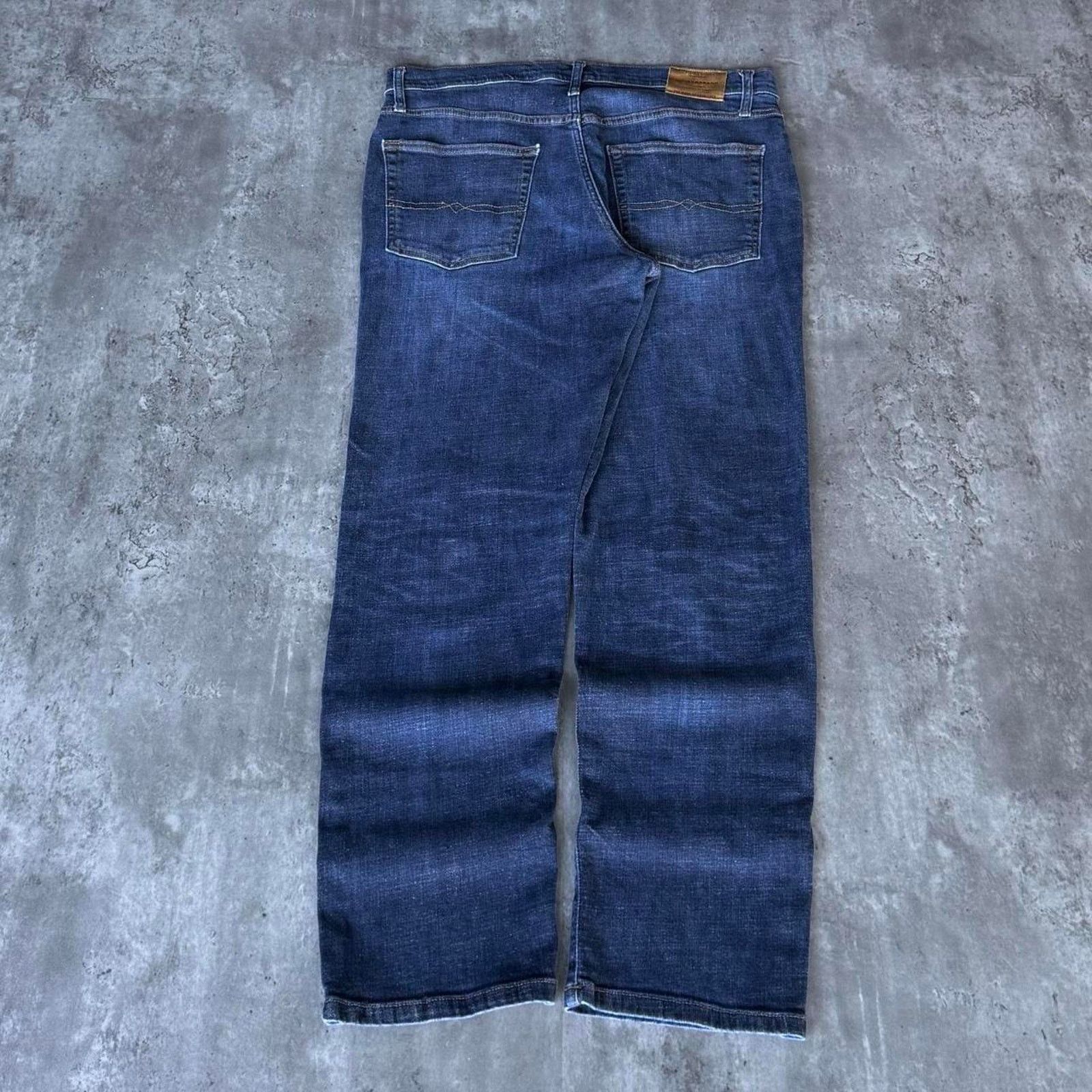 Japanese Brand × Lucky Brand × Vintage Vintage Y2K Lucky Brand Baggy Grunge Opium Embroidered Jeans Size US 36 / EU 52 - 1 Thumbnail